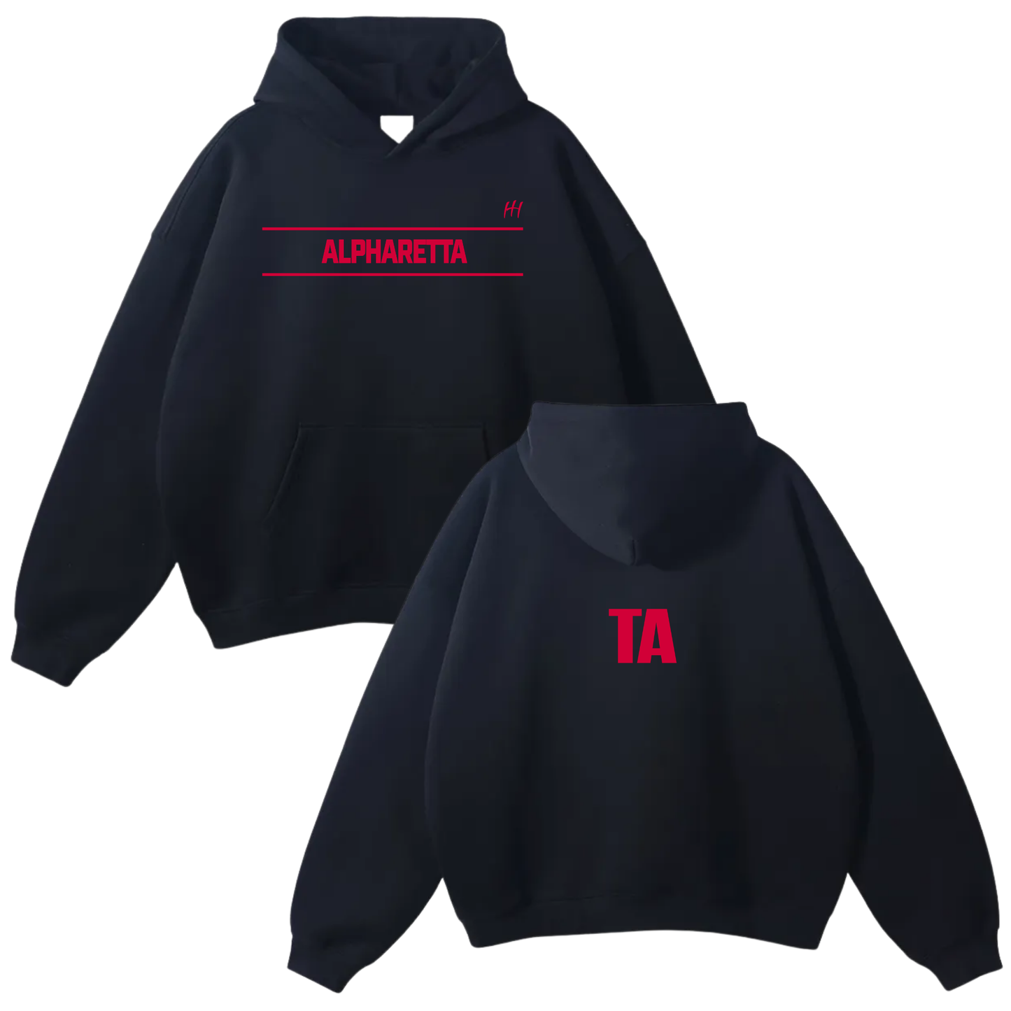 Aidan Willis Oversize Fleeced Hoodie