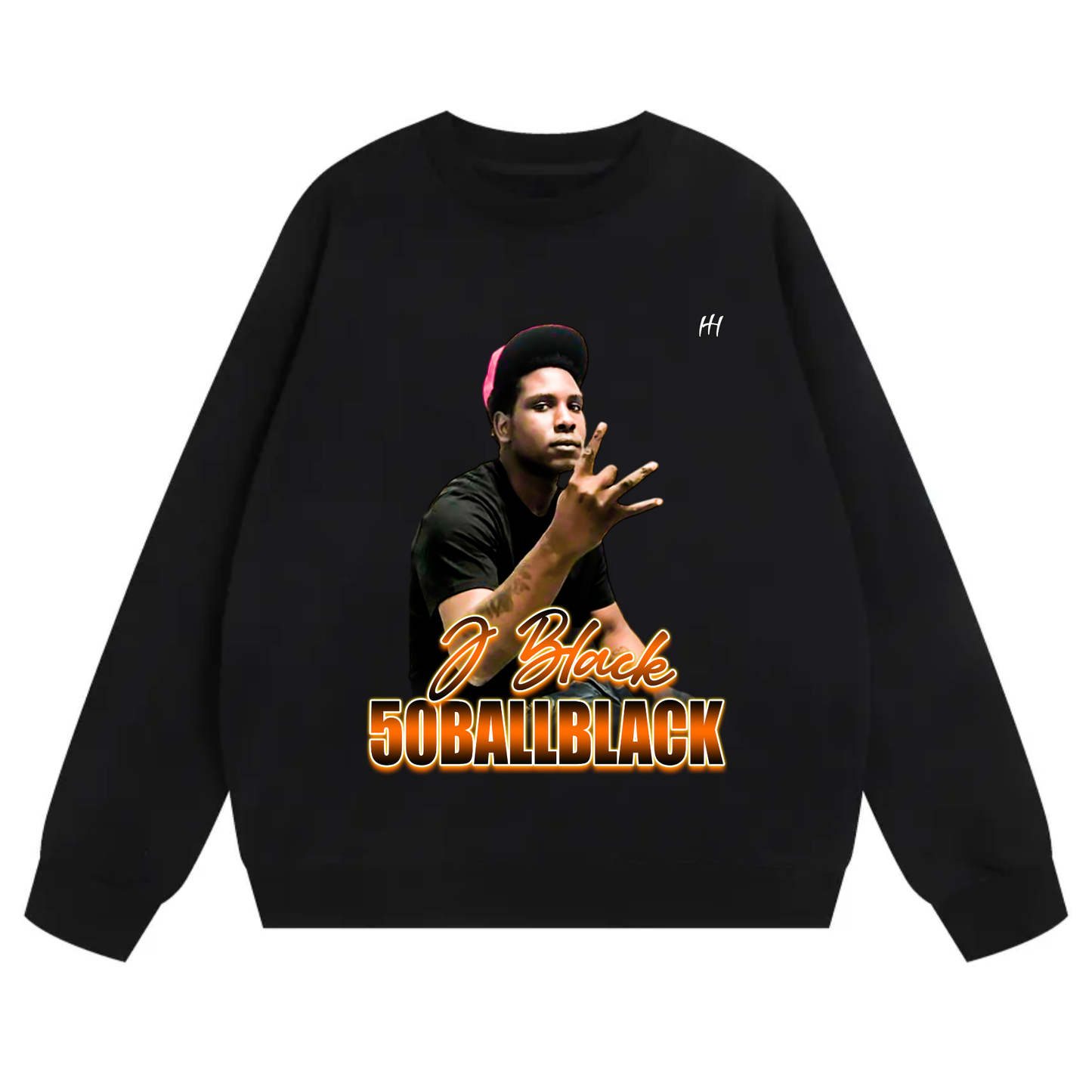 J Black Heavyweight Crewneck Sweatshirt