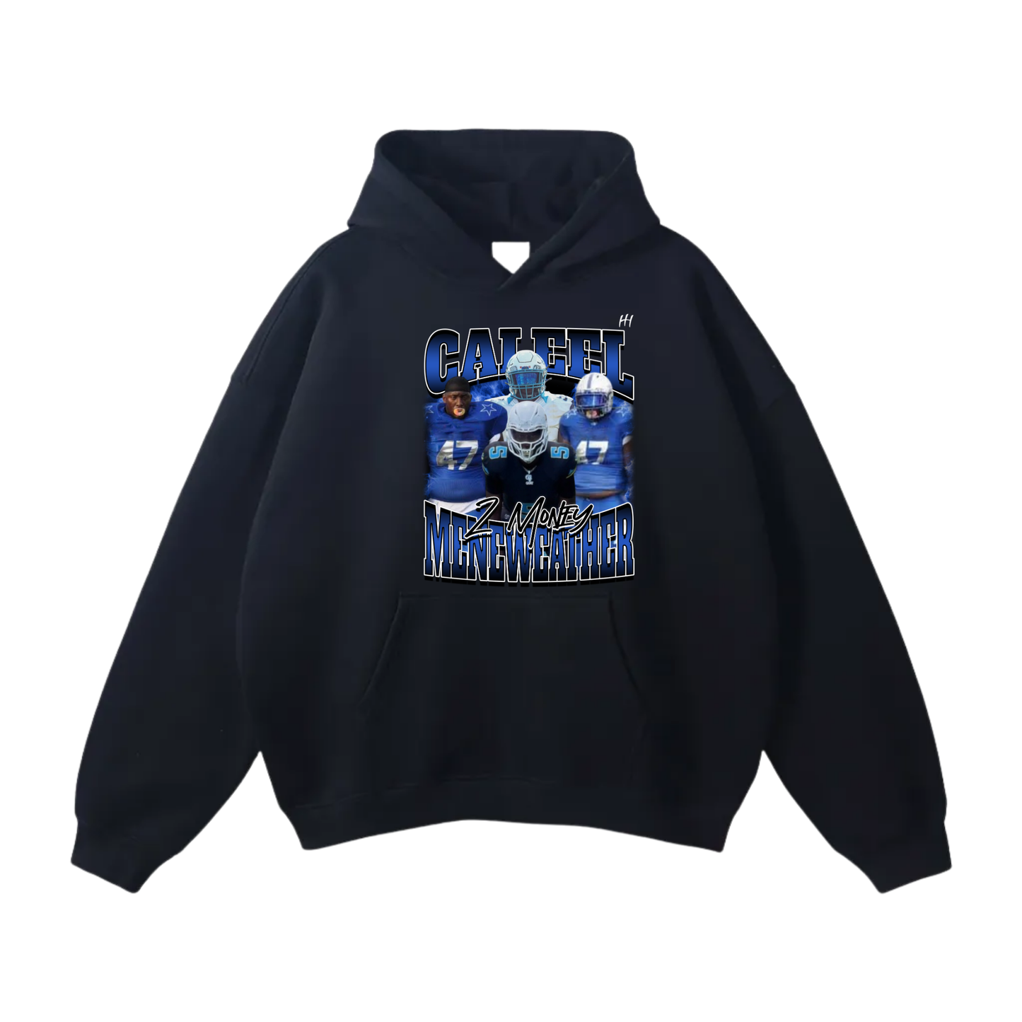 Caleel Meneweather Oversize Fleeced Hoodie