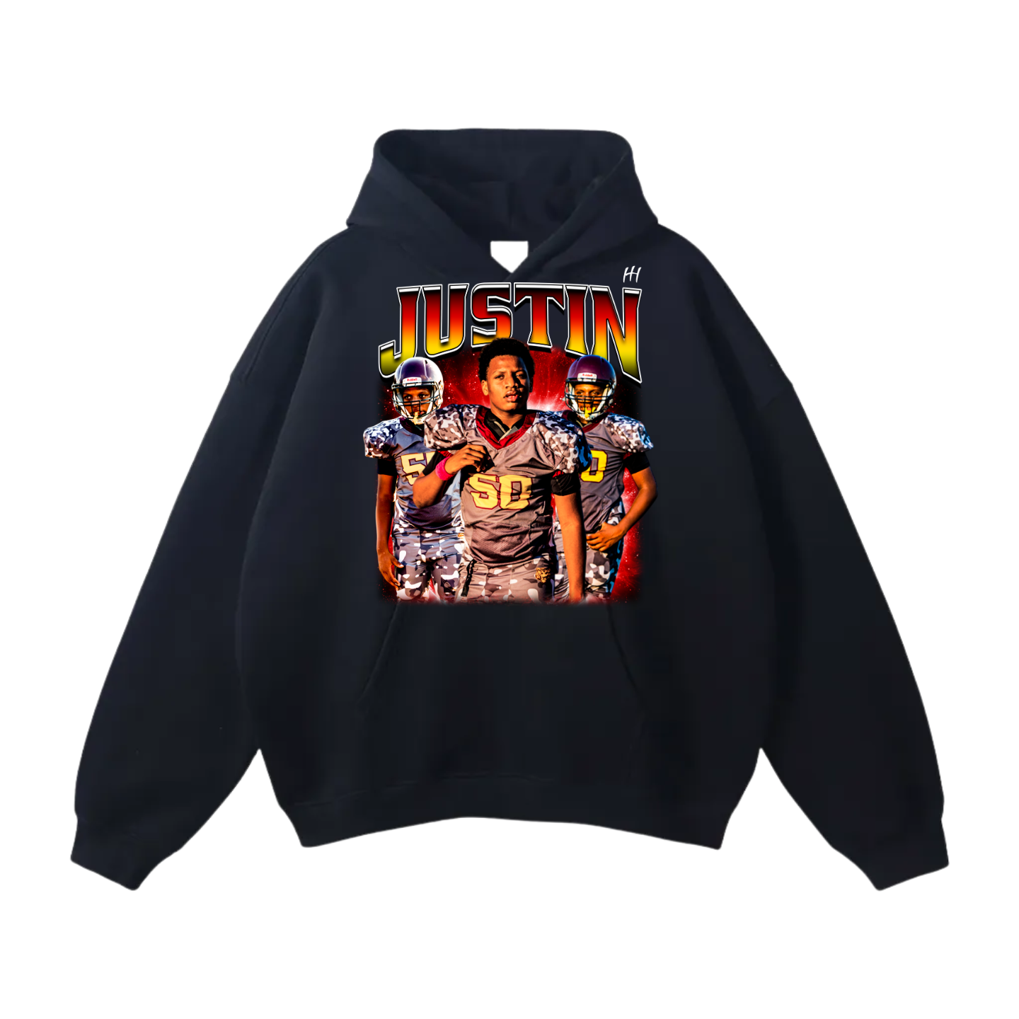Justin Oversize Fleeced Hoodie