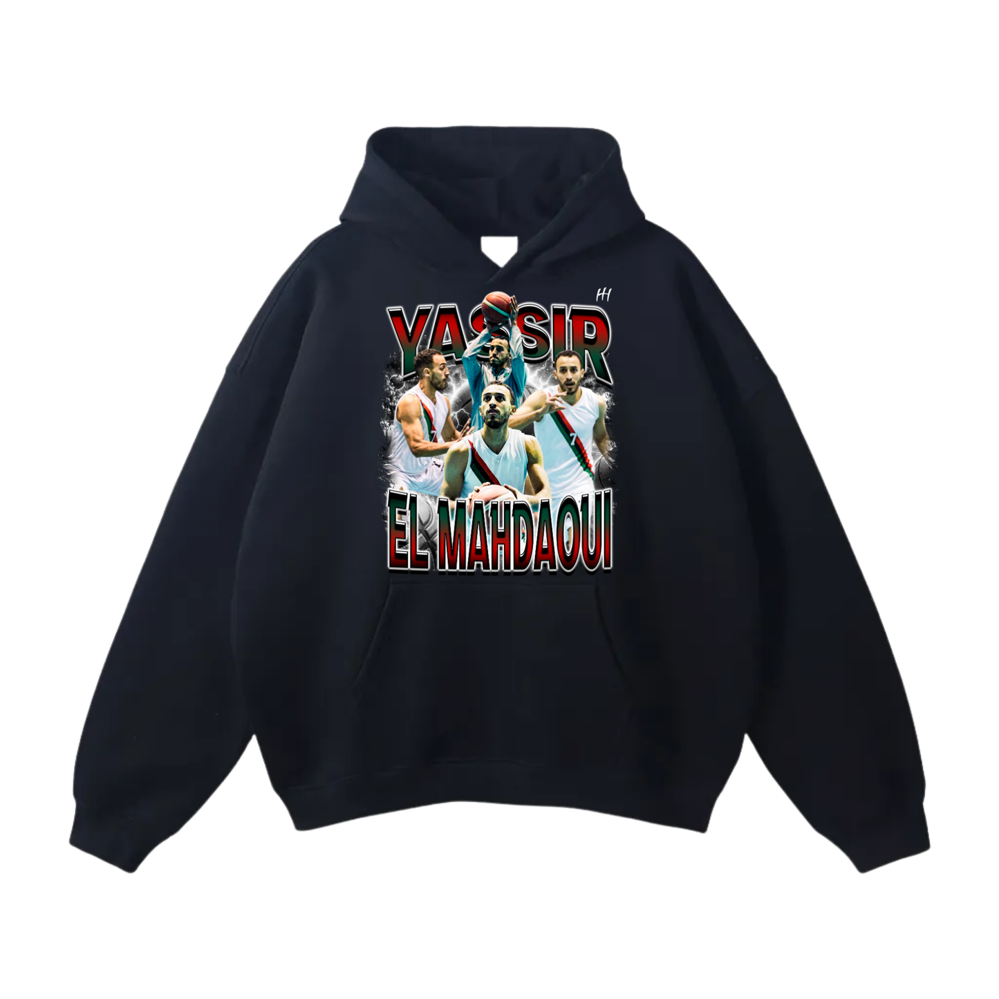 El mahdaoui Yassir Oversize Fleeced Hoodie