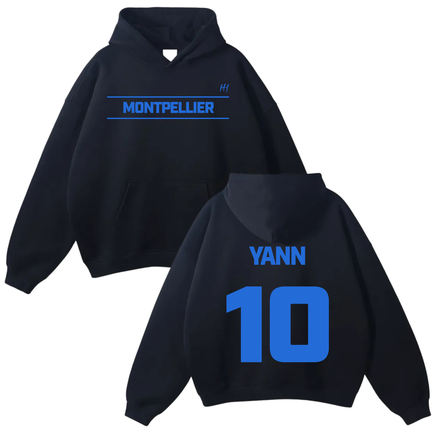 Yann Dibagbun Oversize Fleeced Hoodie