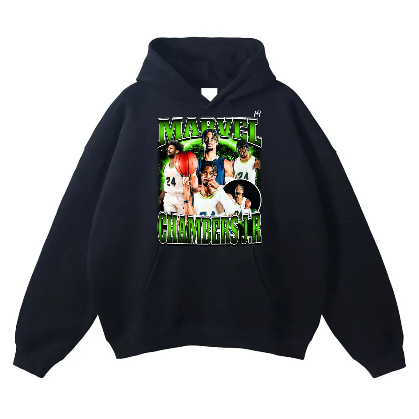 Marvel Chambers Jr Oversize Fleeced Hoodie