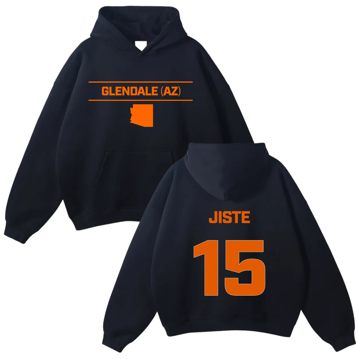 Jiste Gitego Oversize Fleeced Hoodie
