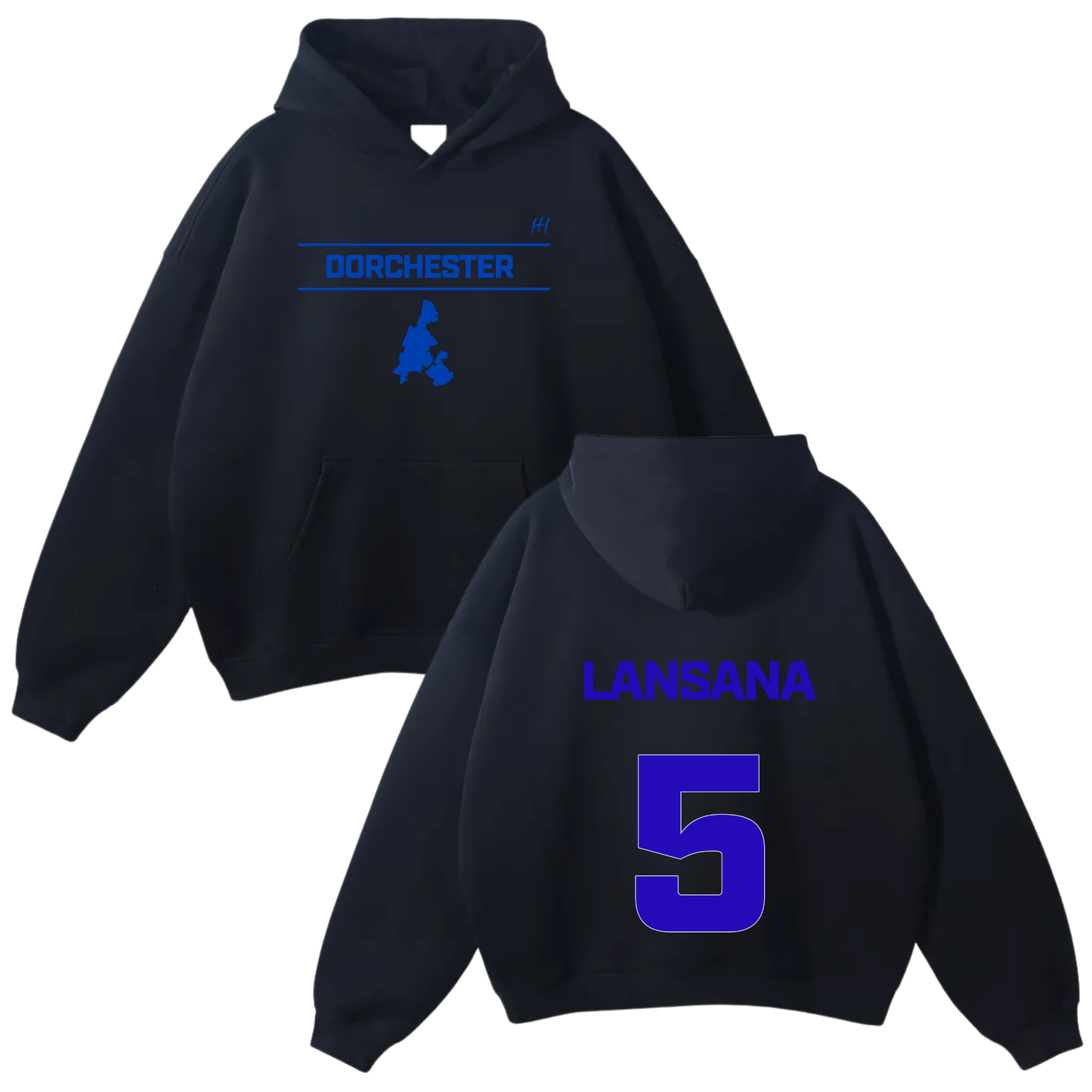 Lansana Kaba Oversize Fleeced Hoodie