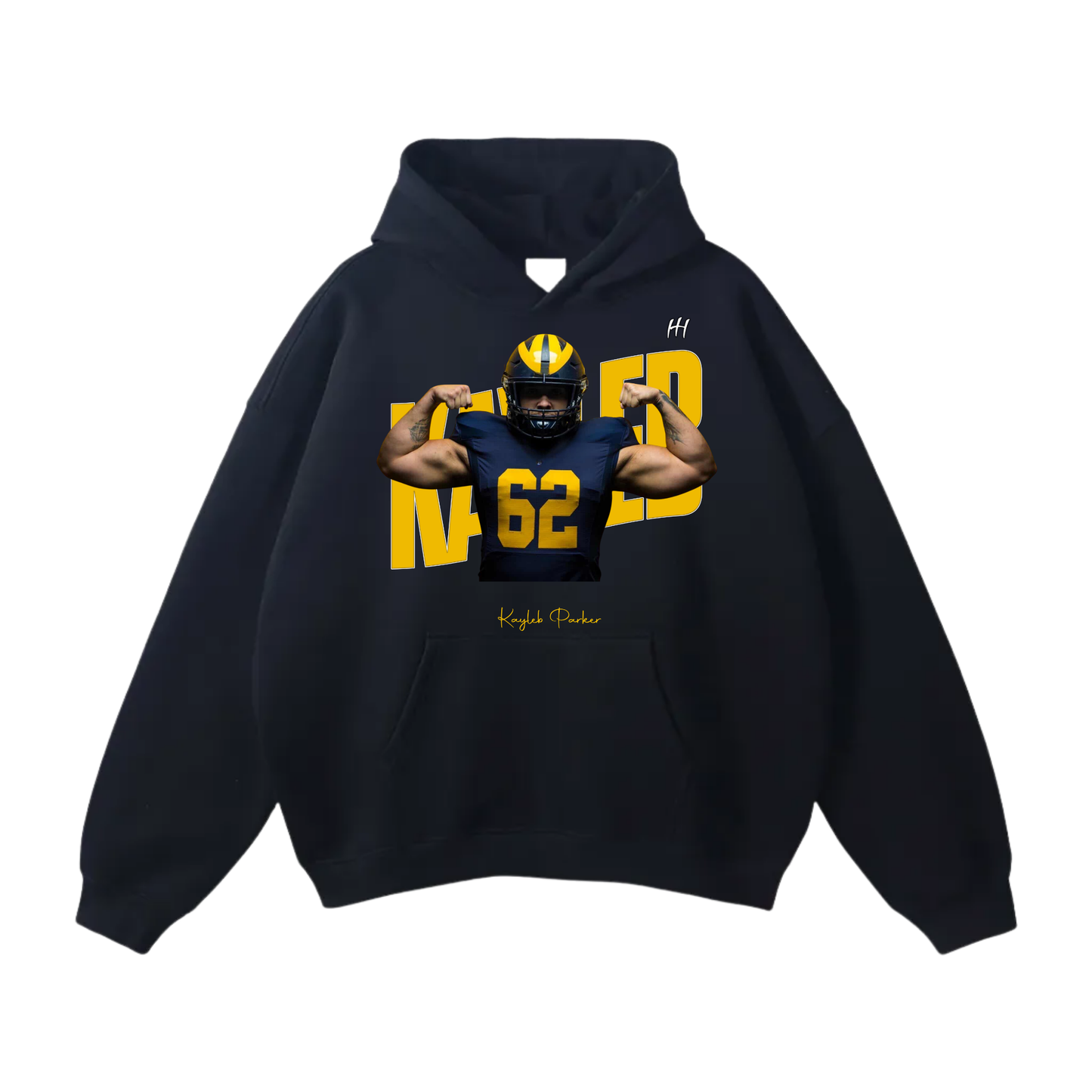 Kayleb Parker Oversize Fleeced Hoodie