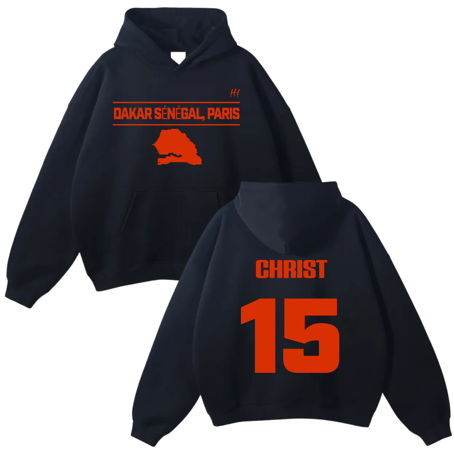 Christ Sanka Oversize Fleeced Hoodie