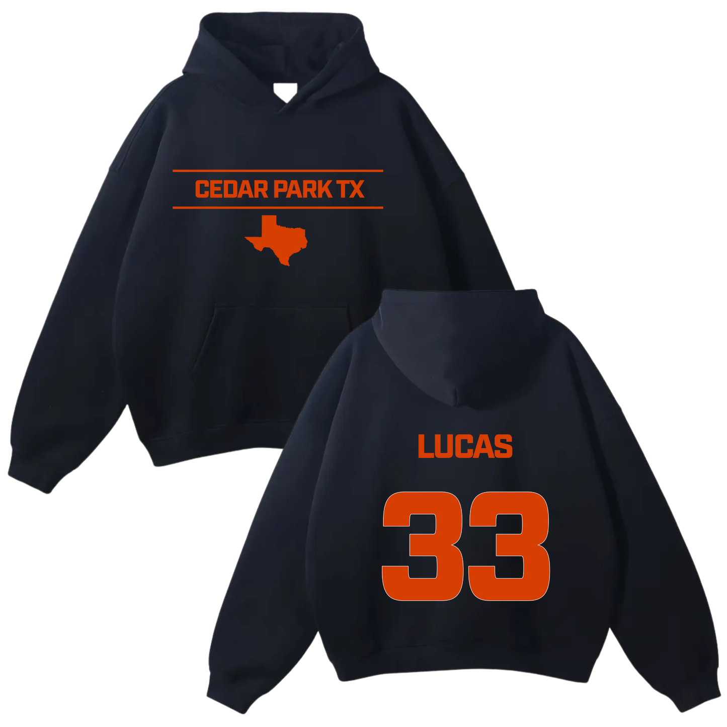 Lucas Wilson Oversize Fleeced Hoodie