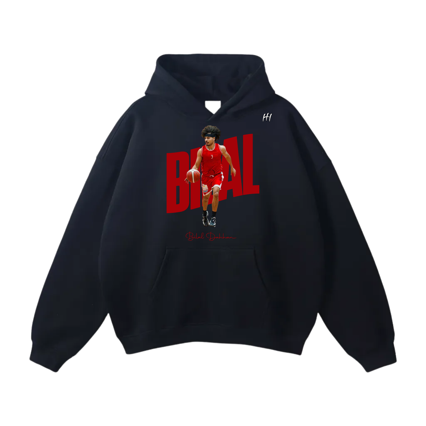 Bilal Dahhan Oversize Fleeced Hoodie
