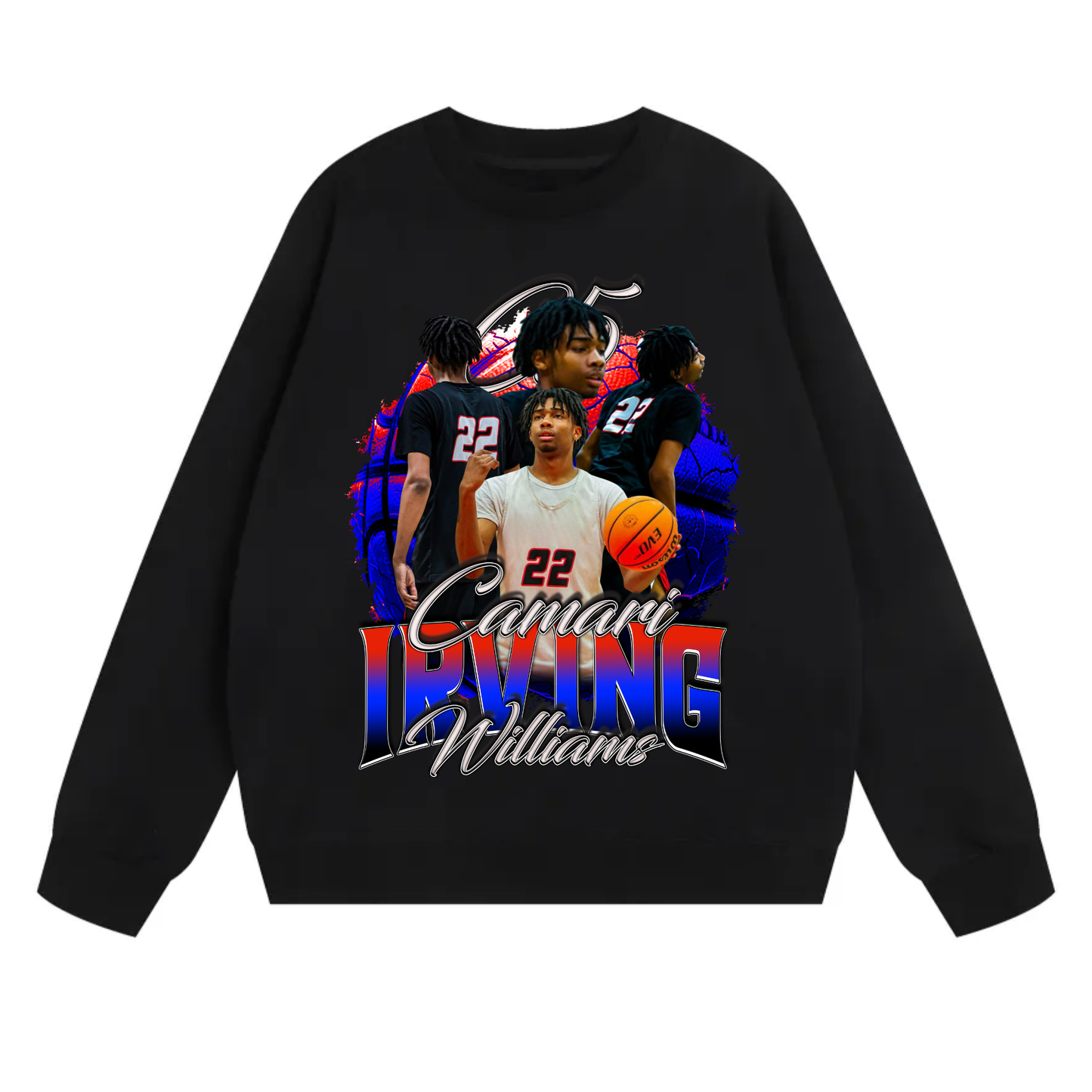 Camari Irving Williams Heavyweight Crewneck Sweatshirt