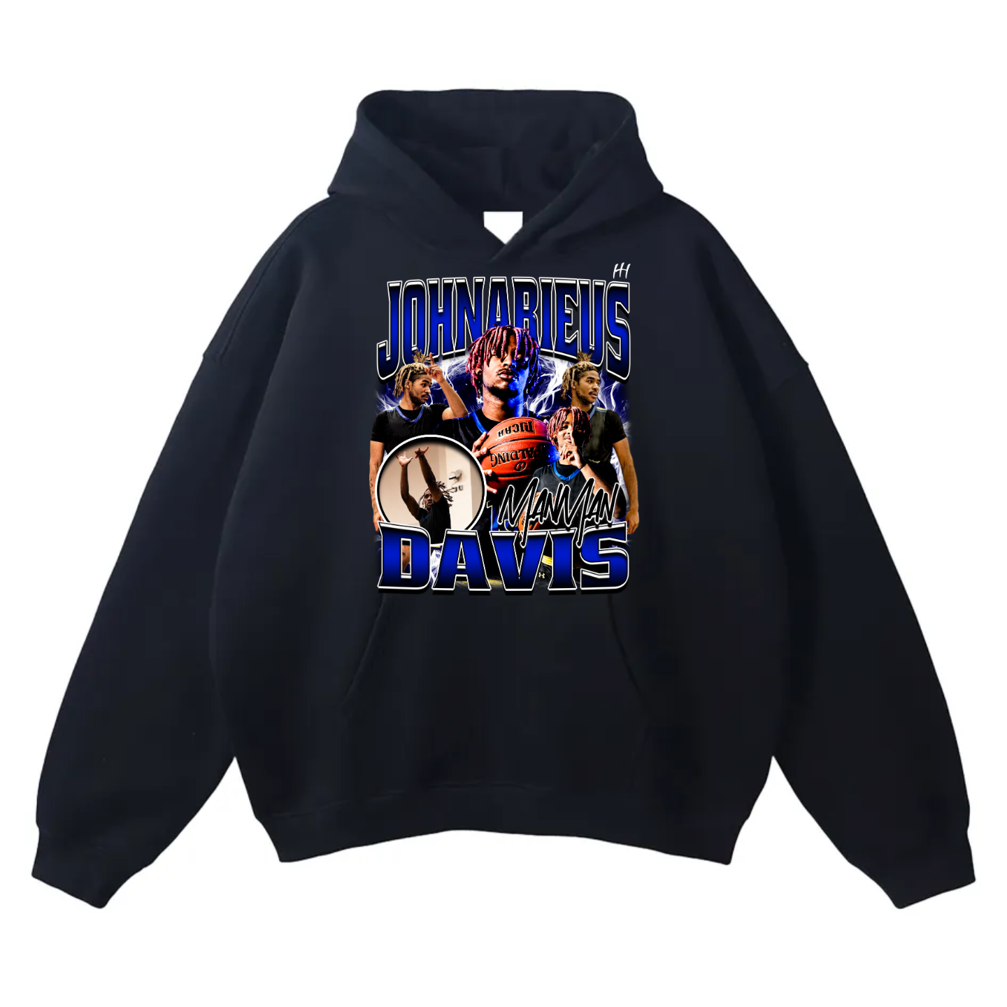 Johnarieus Davis Oversize Fleeced Hoodie