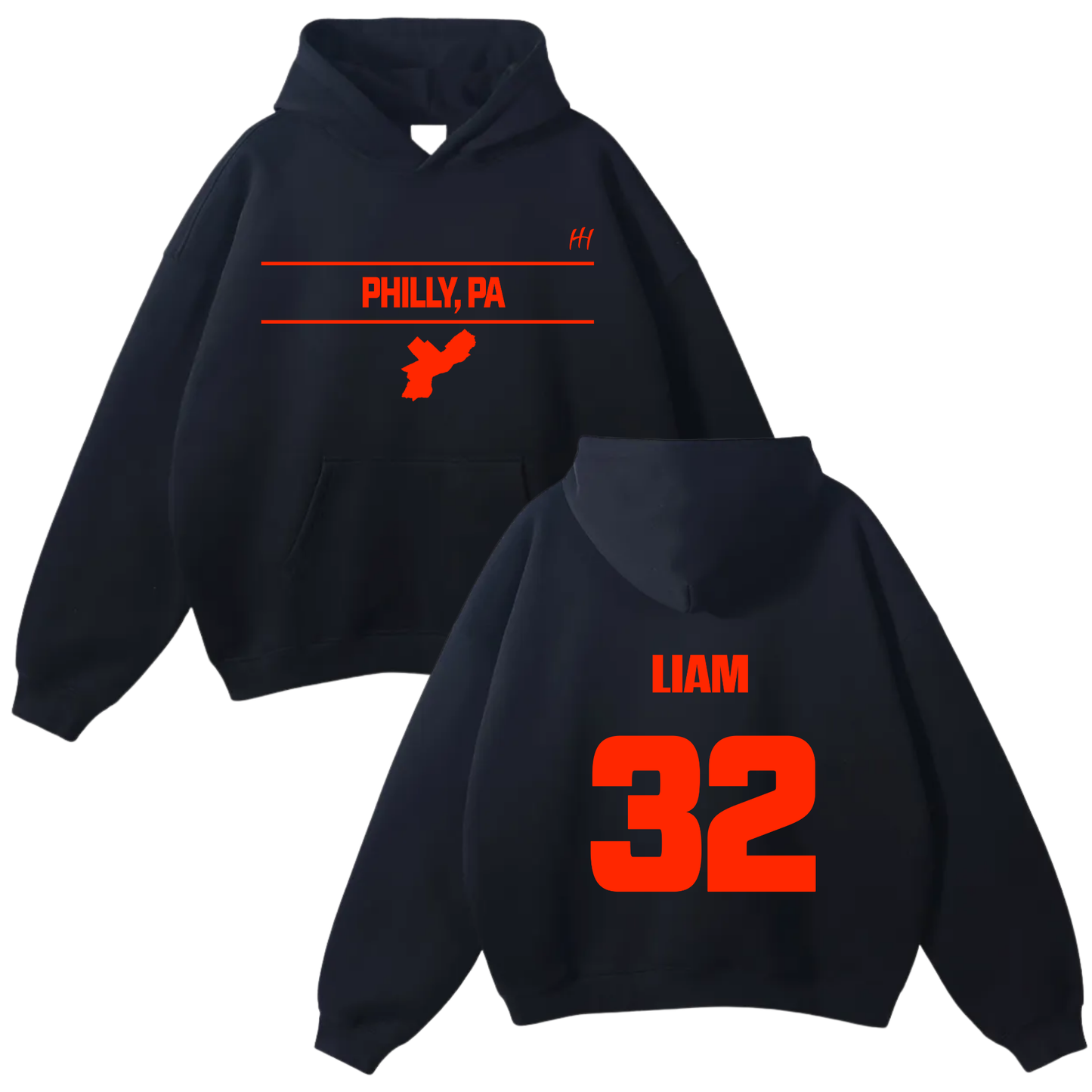 Liam Tuff Oversize Fleeced Hoodie