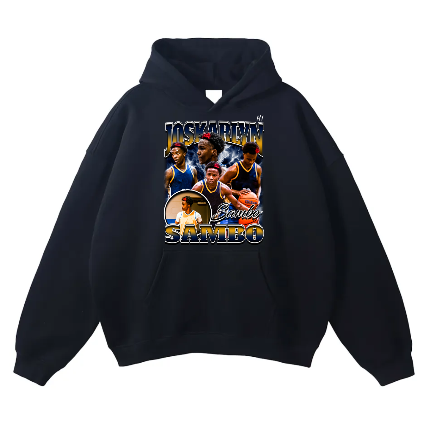 Joskarlyn Sambo Oversize Fleeced Hoodie