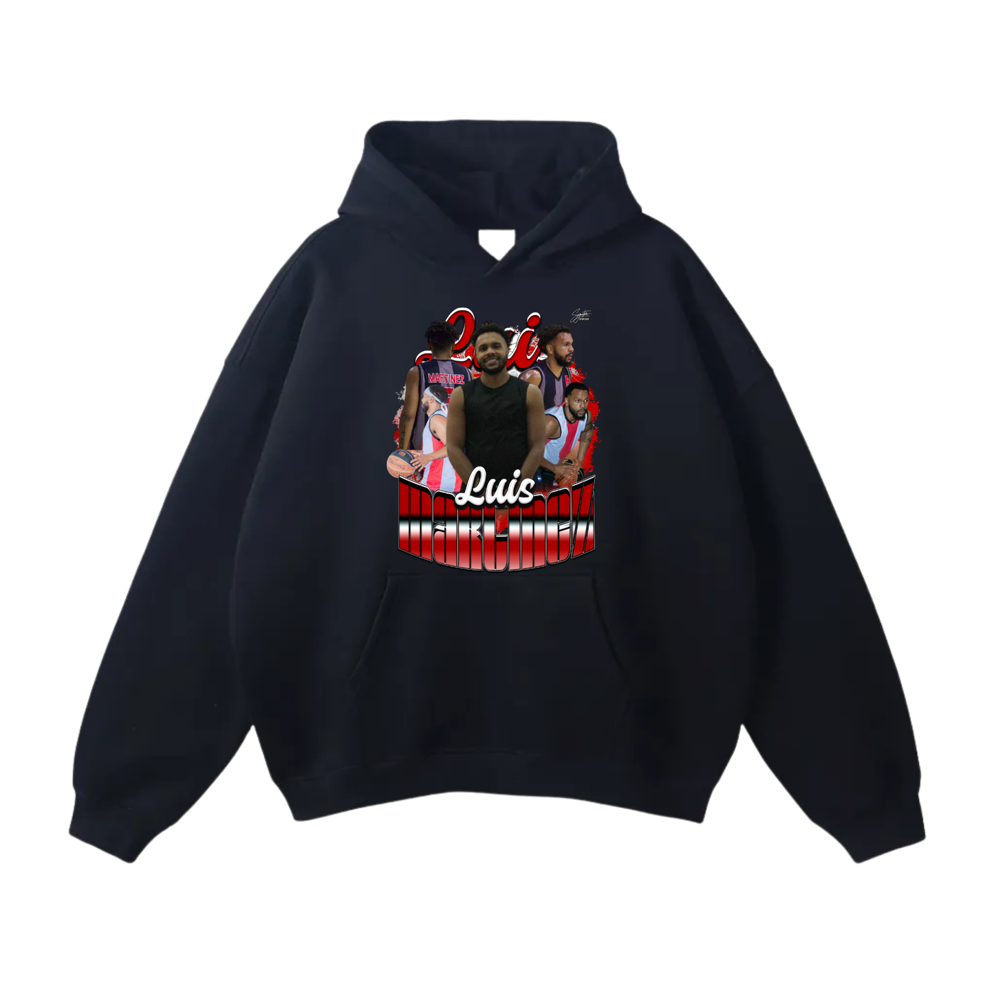 Luis Martinez Oversize Fleeced Hoodie