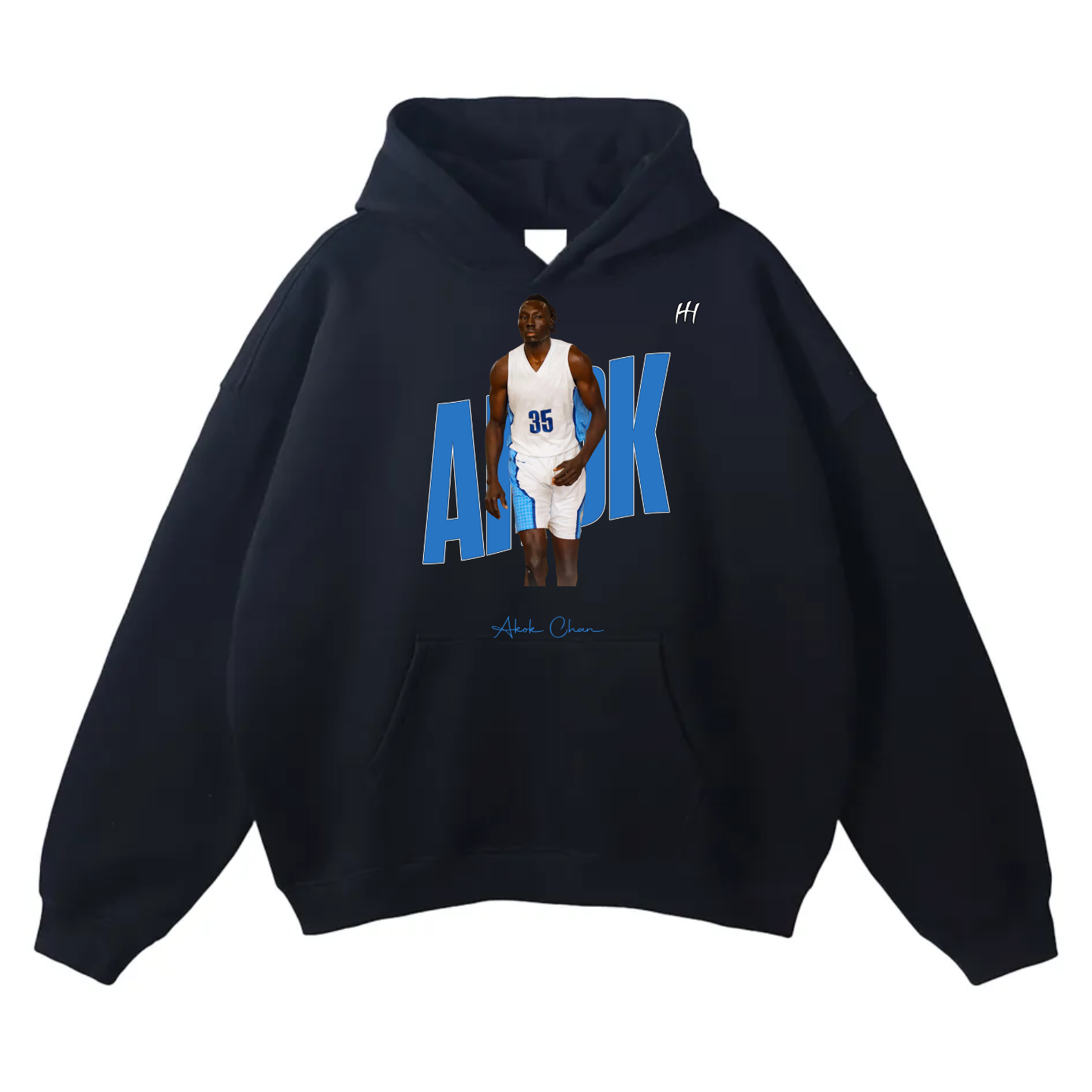 Akok Chan Oversize Fleeced Hoodie