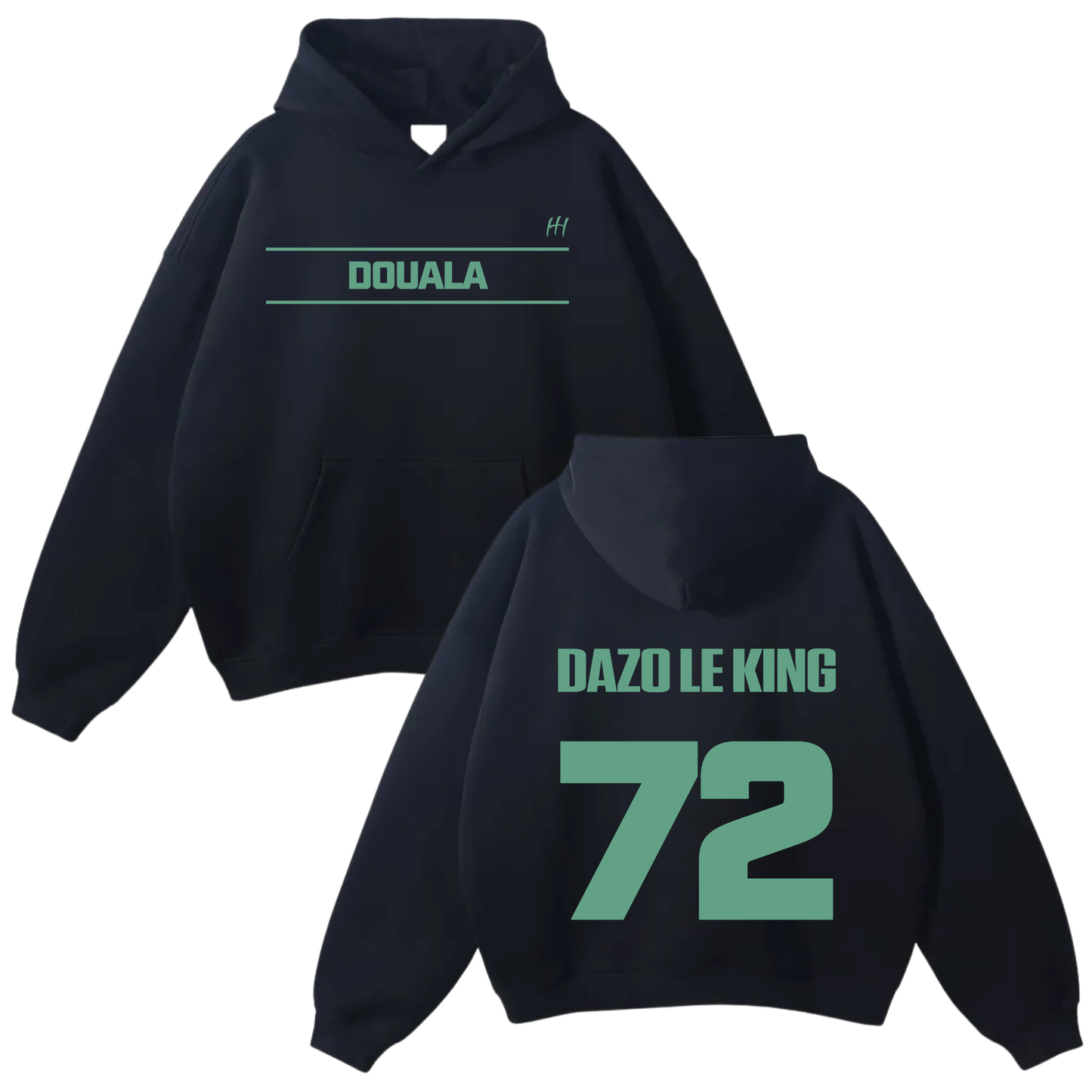 David Zo'onyaba Oversize Fleeced Hoodie