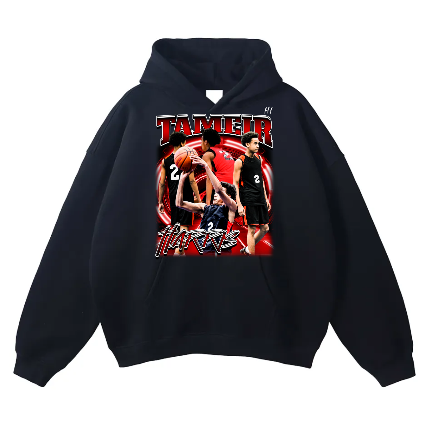 Tameir Harris Oversize Fleeced Hoodie