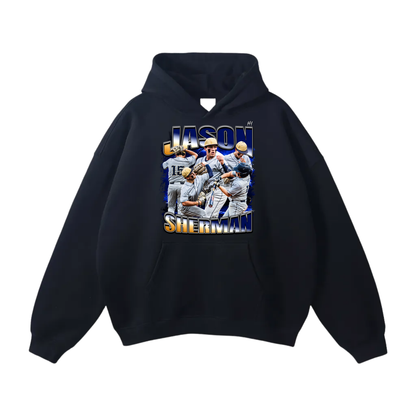 Jason Davis Sherman Oversize Fleeced Hoodie