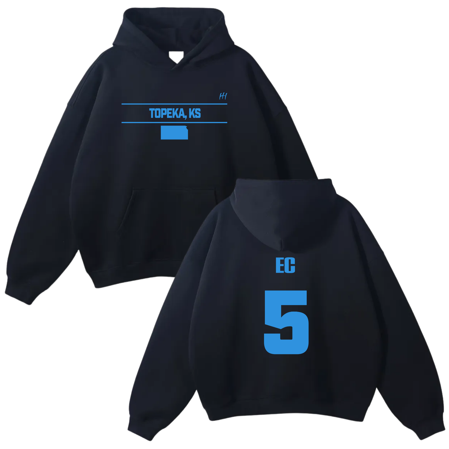 Ernest Carter JR Oversize Fleeced Hoodie