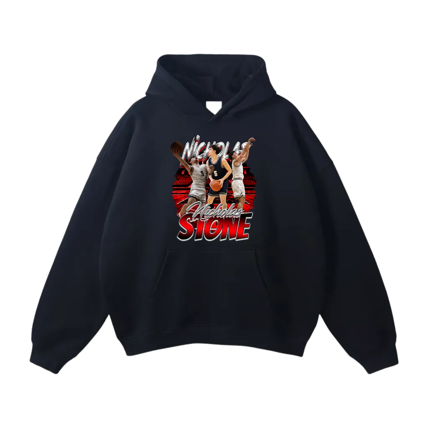 Nicholas Stone Oversize Fleeced Hoodie