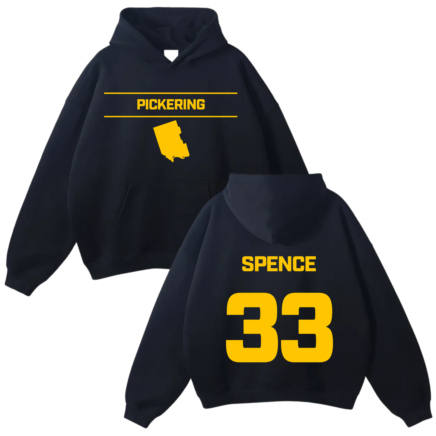 Brandon Spence Oversize Fleeced Hoodie