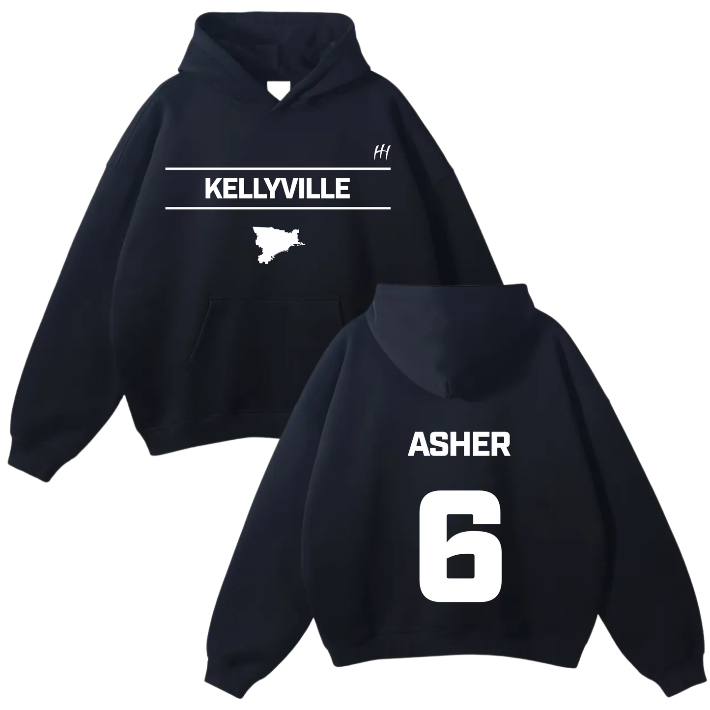 Asher Oversize Fleeced Hoodie