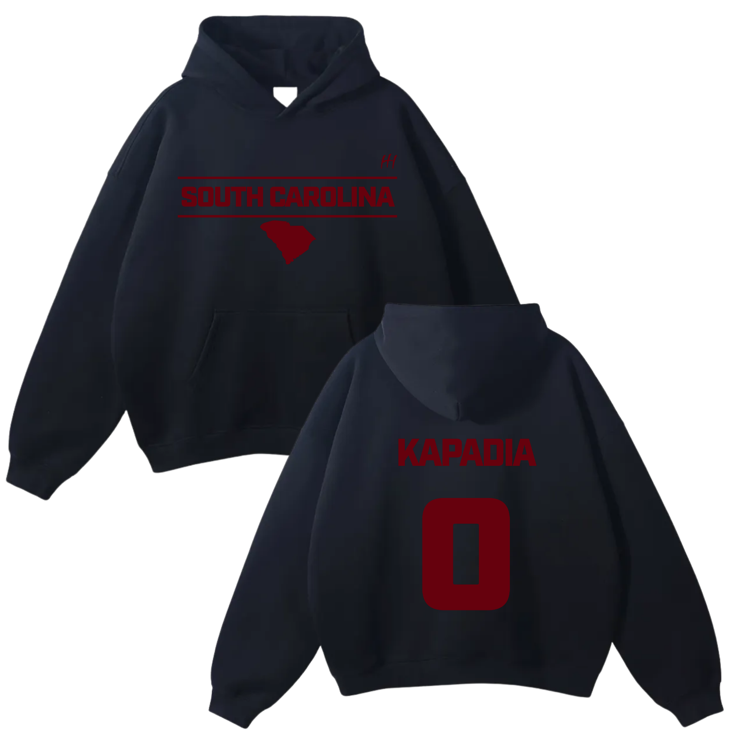 Evan Kapadia Oversize Fleeced Hoodie