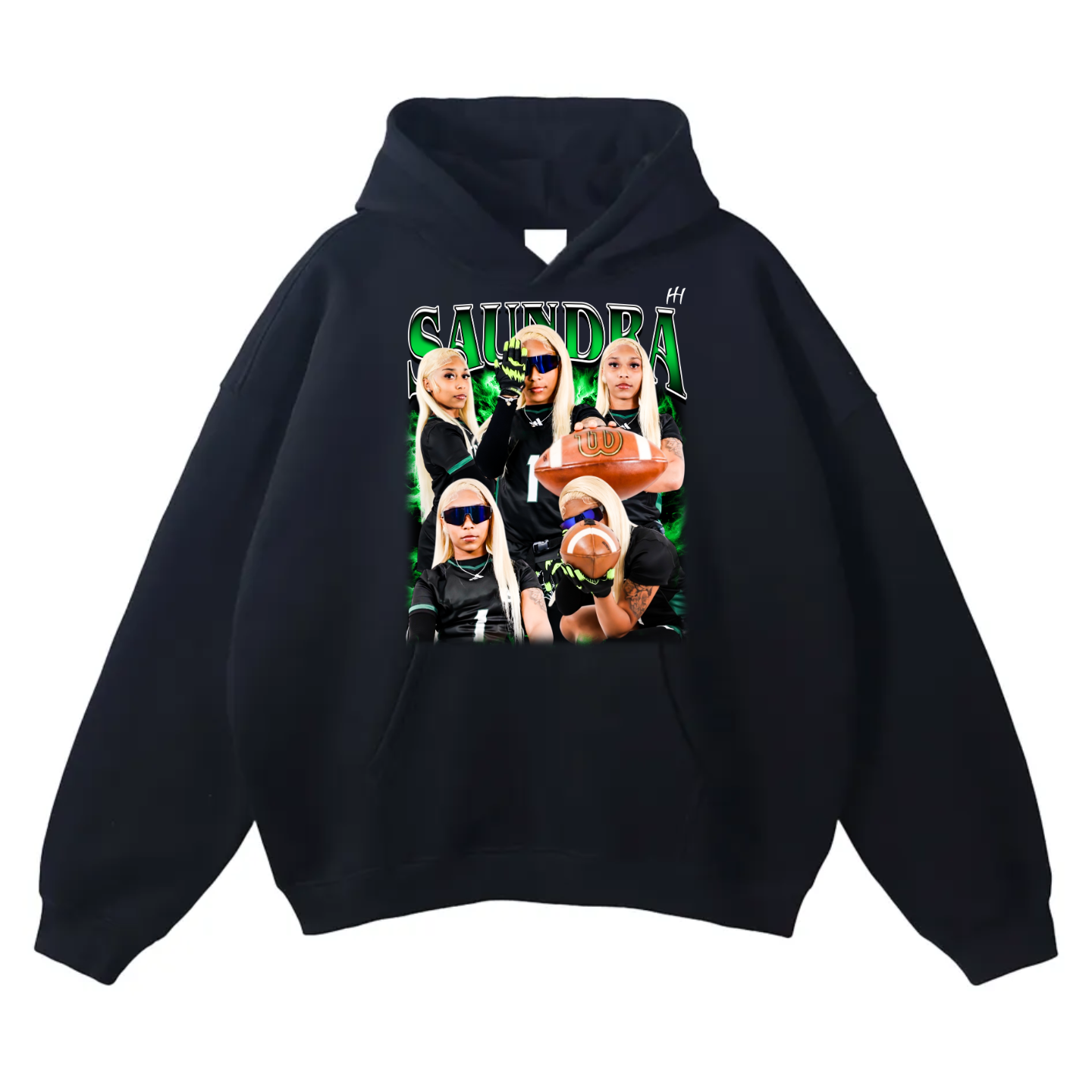 Saundra Oversize Fleeced Hoodie