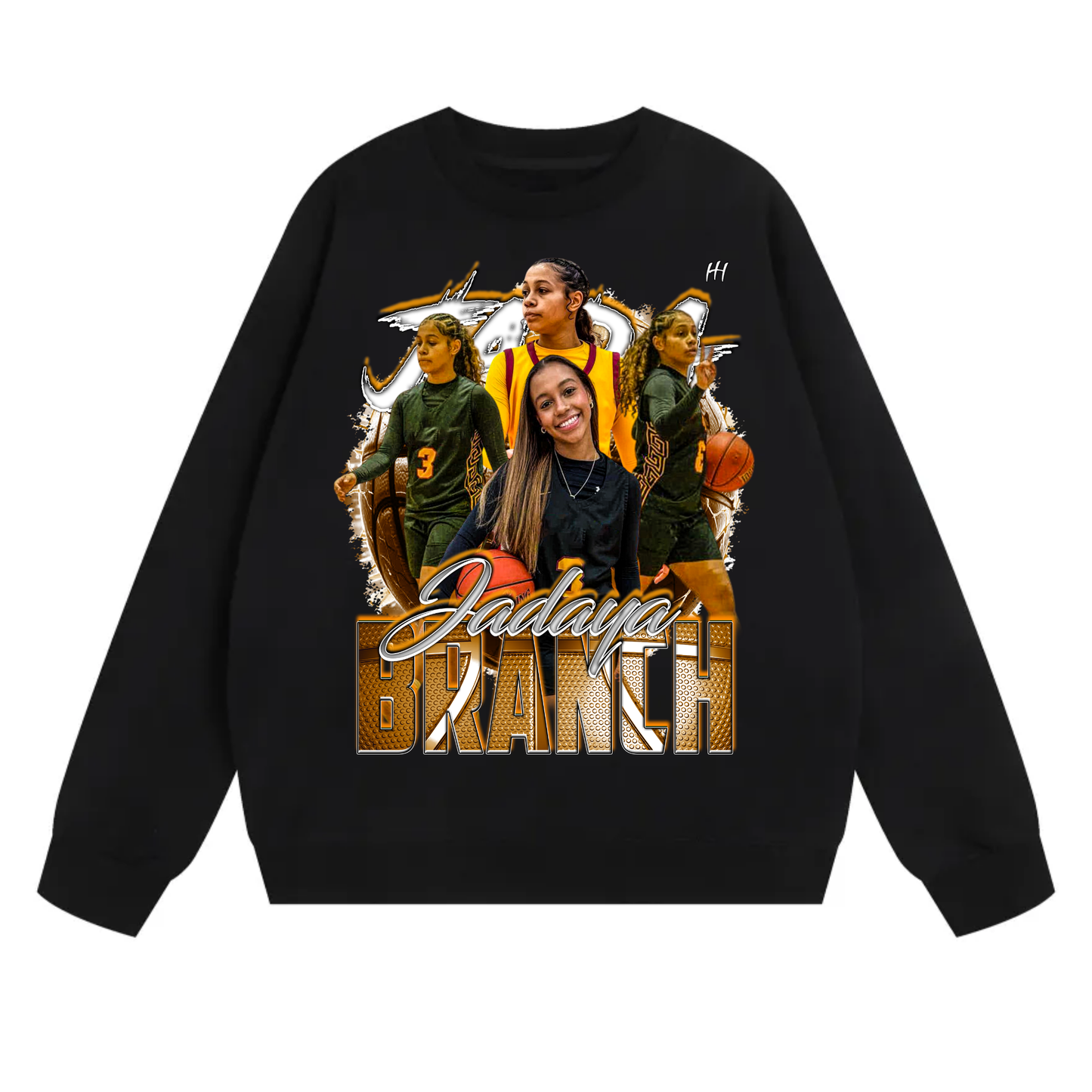 Jadaya Branch Heavyweight Crewneck Sweatshirt