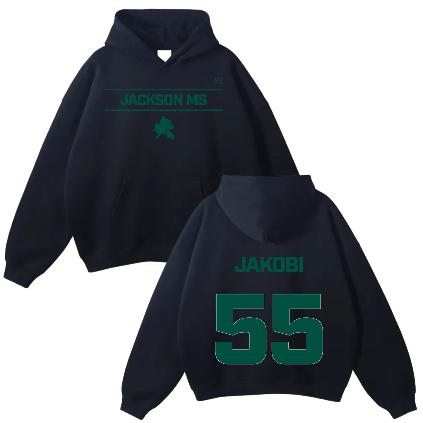 Jakobi Ratliff Oversize Fleeced Hoodie
