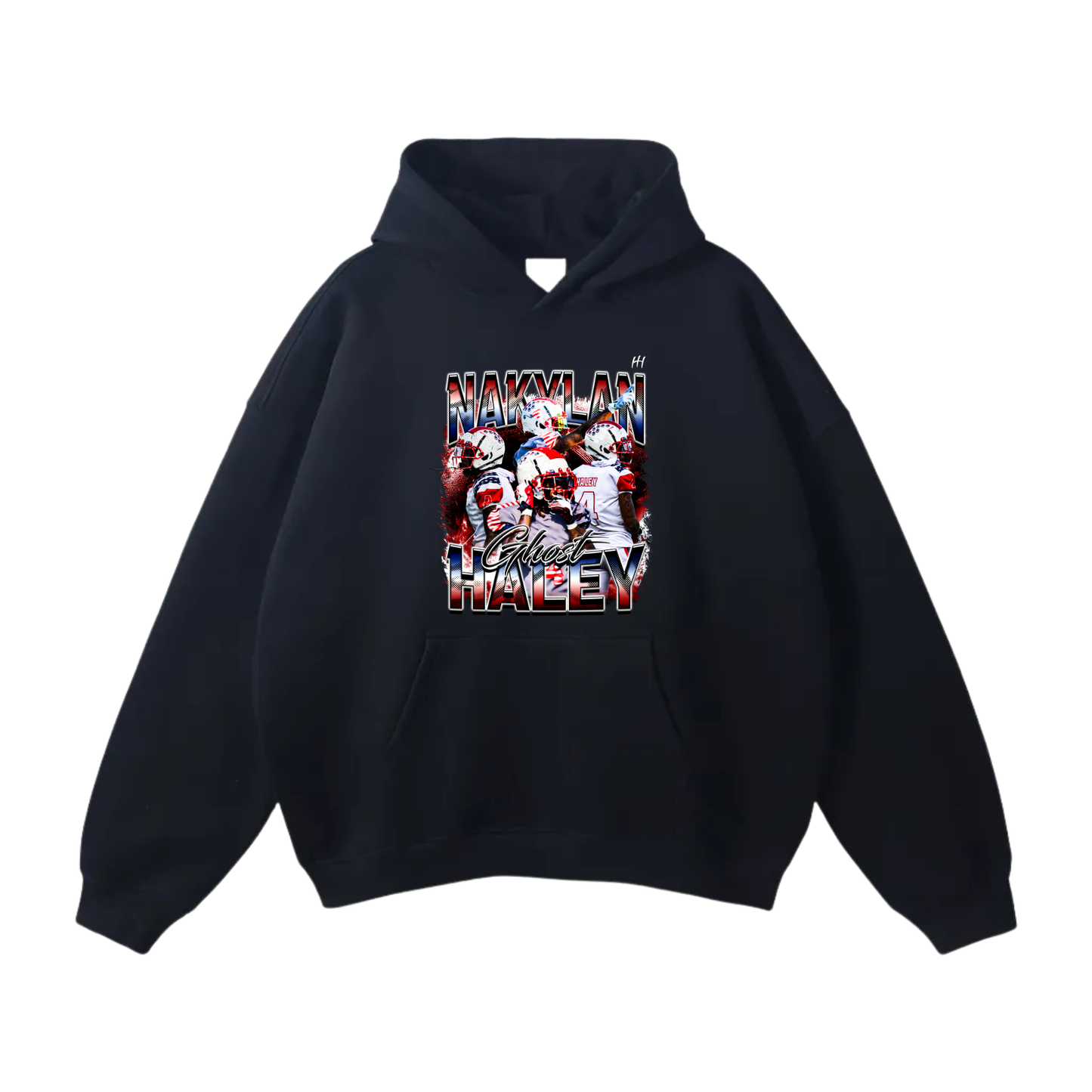 Nakylan Haley Oversize Fleeced Hoodie