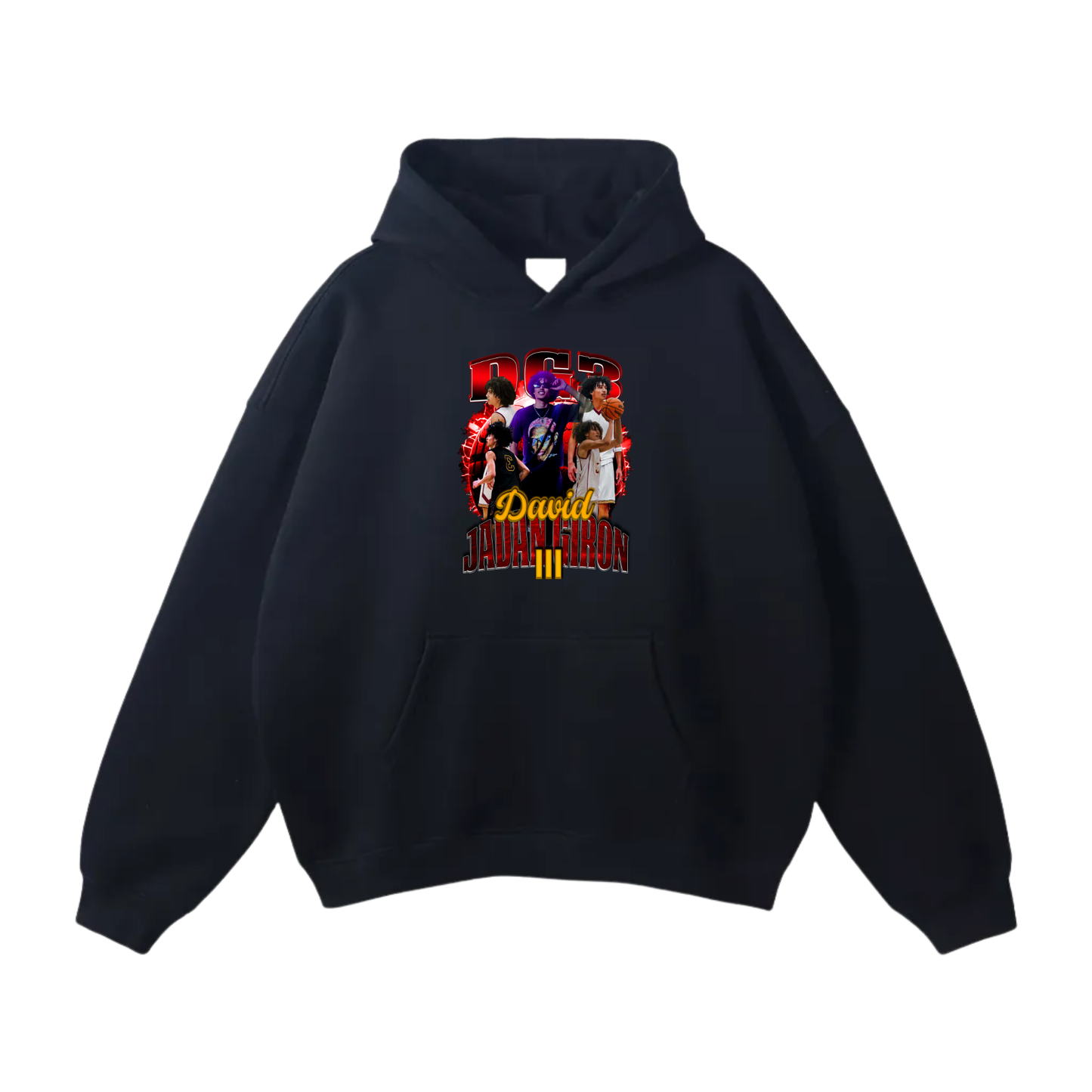 David Jadan Giron III Oversize Fleeced Hoodie