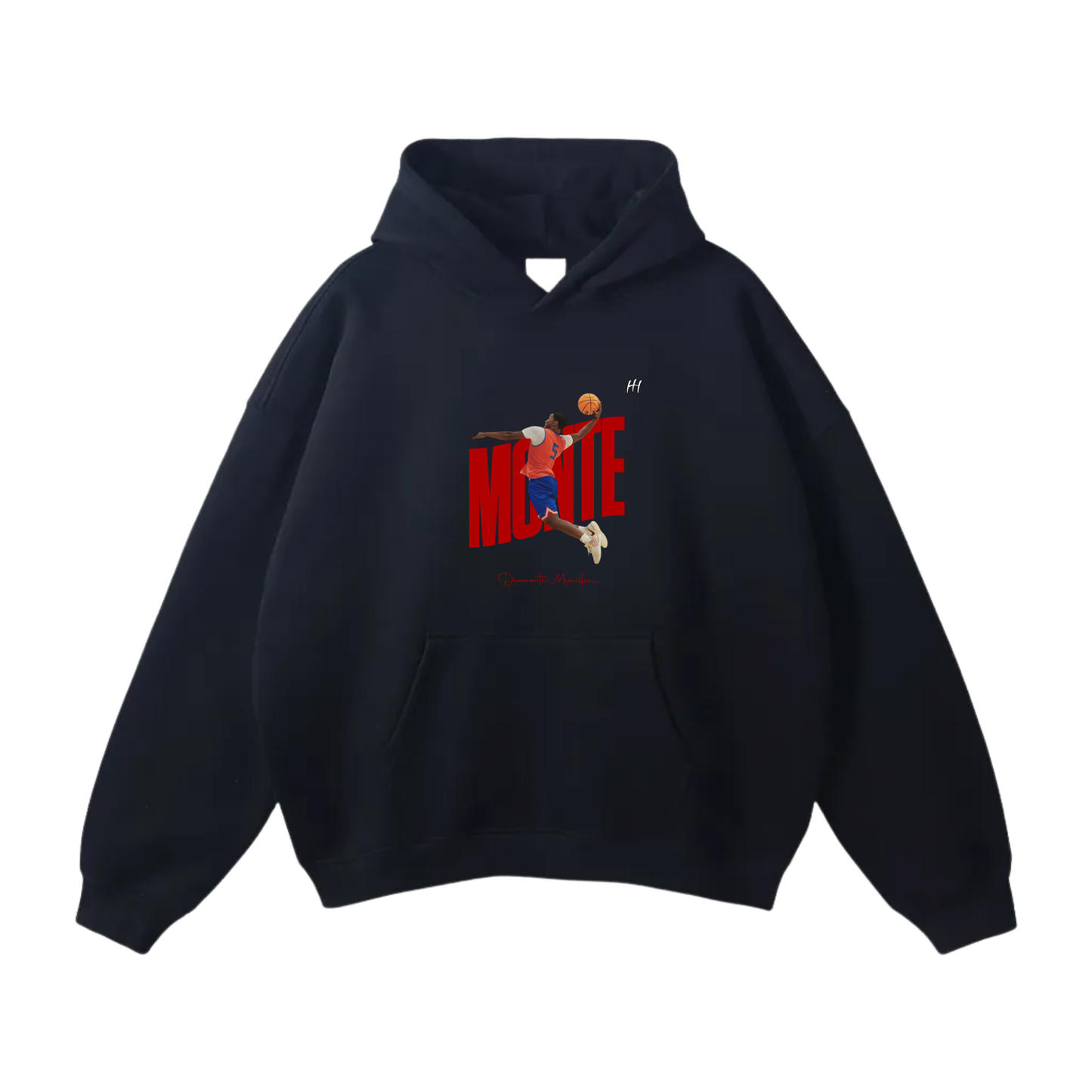 Diamonte Mcmillan Oversize Fleeced Hoodie