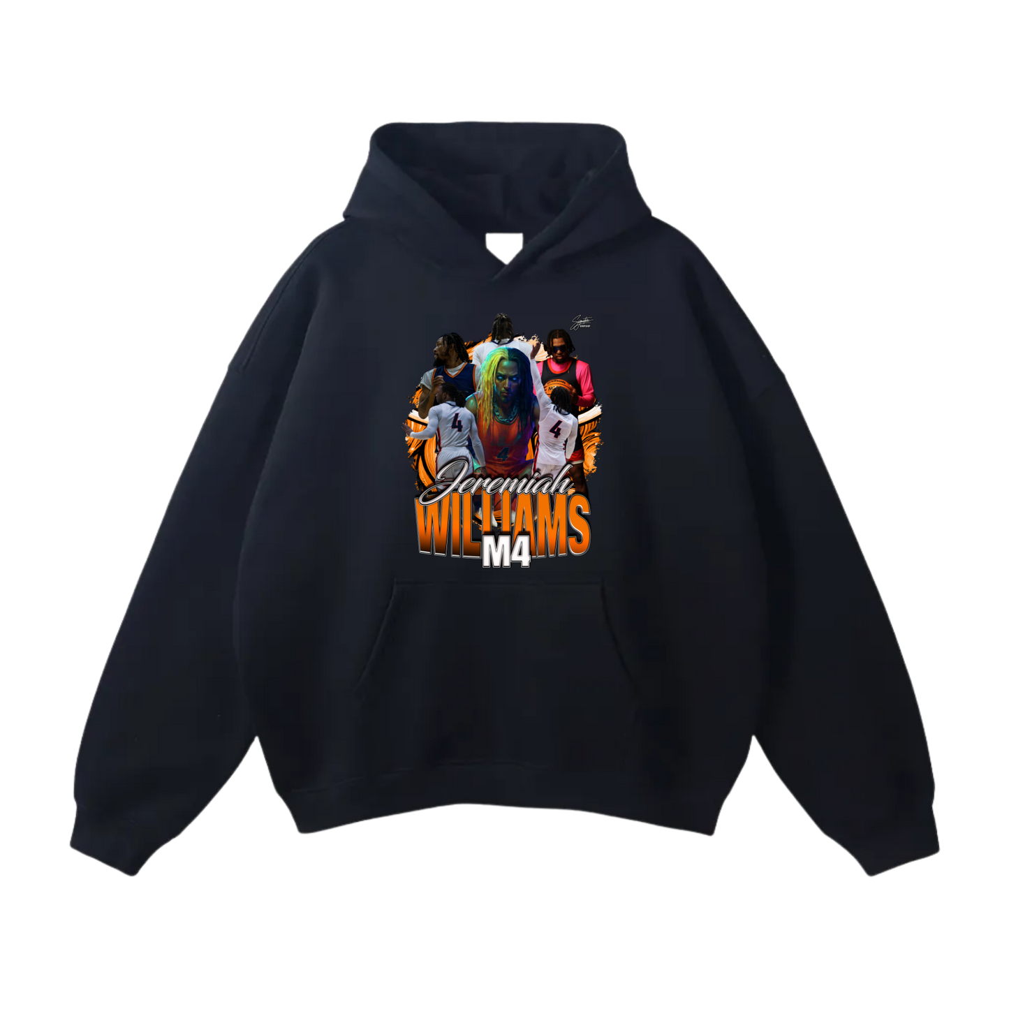Jeremiah williams Oversize Fleeced Hoodie