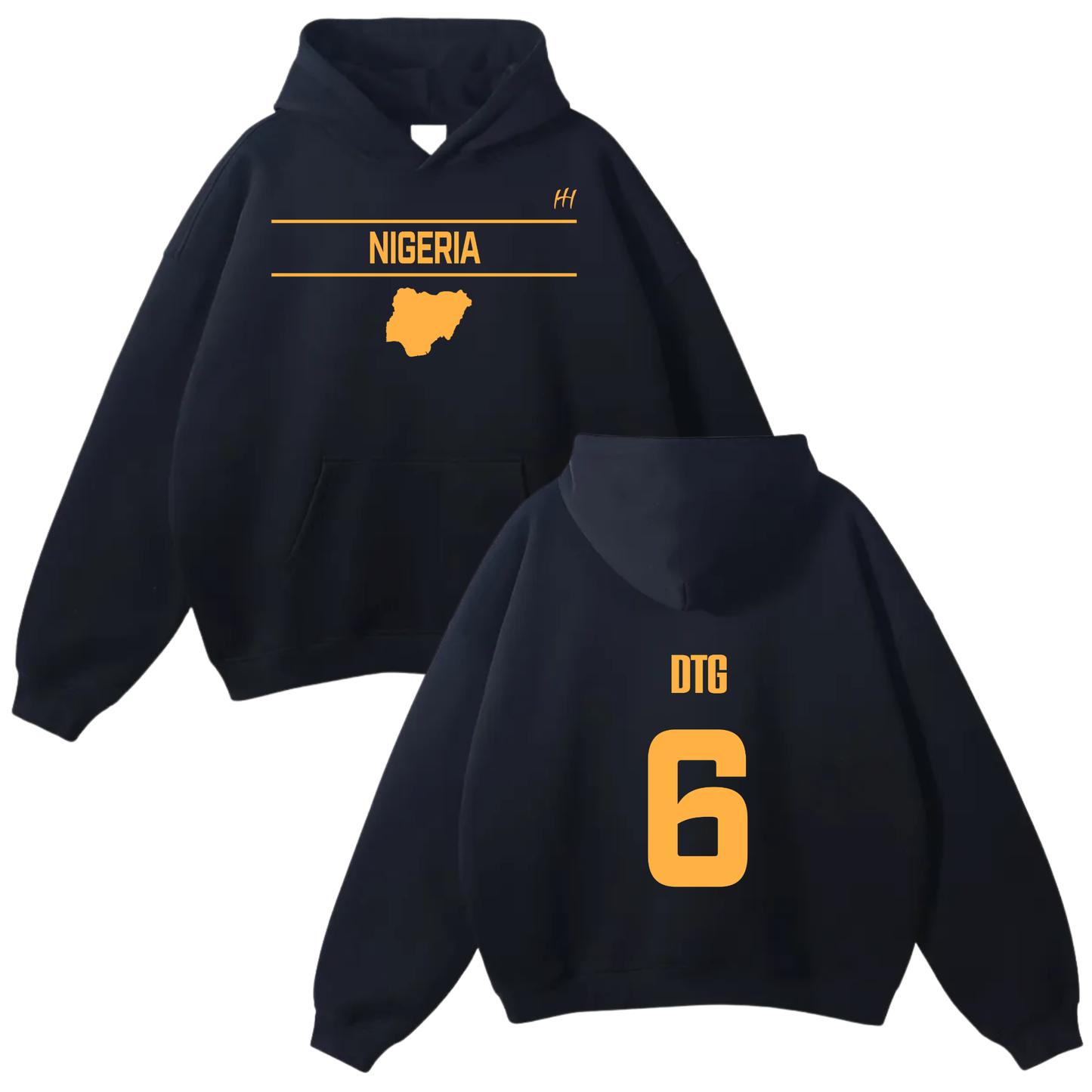 Daemi George Oversize Fleeced Hoodie