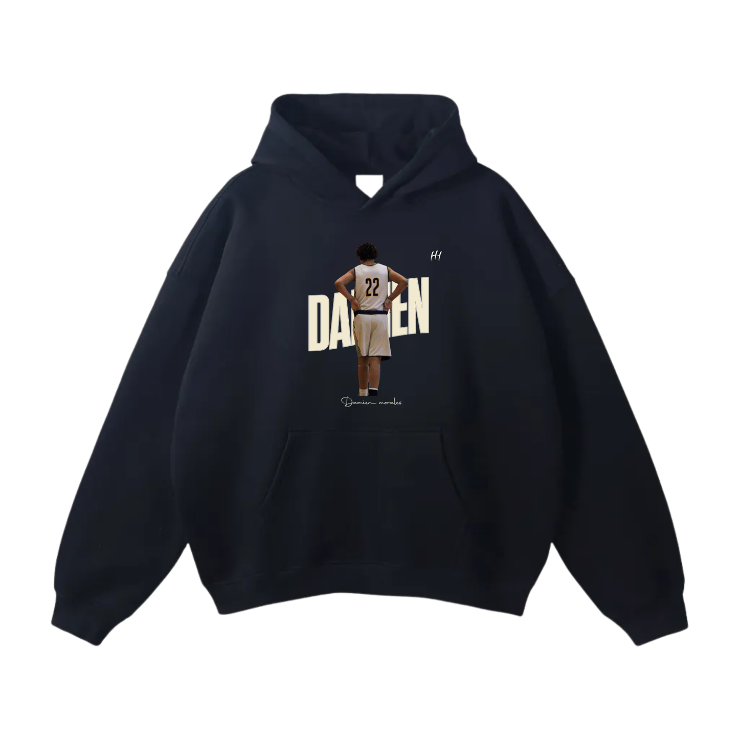 Damien Morales Oversize Fleeced Hoodie