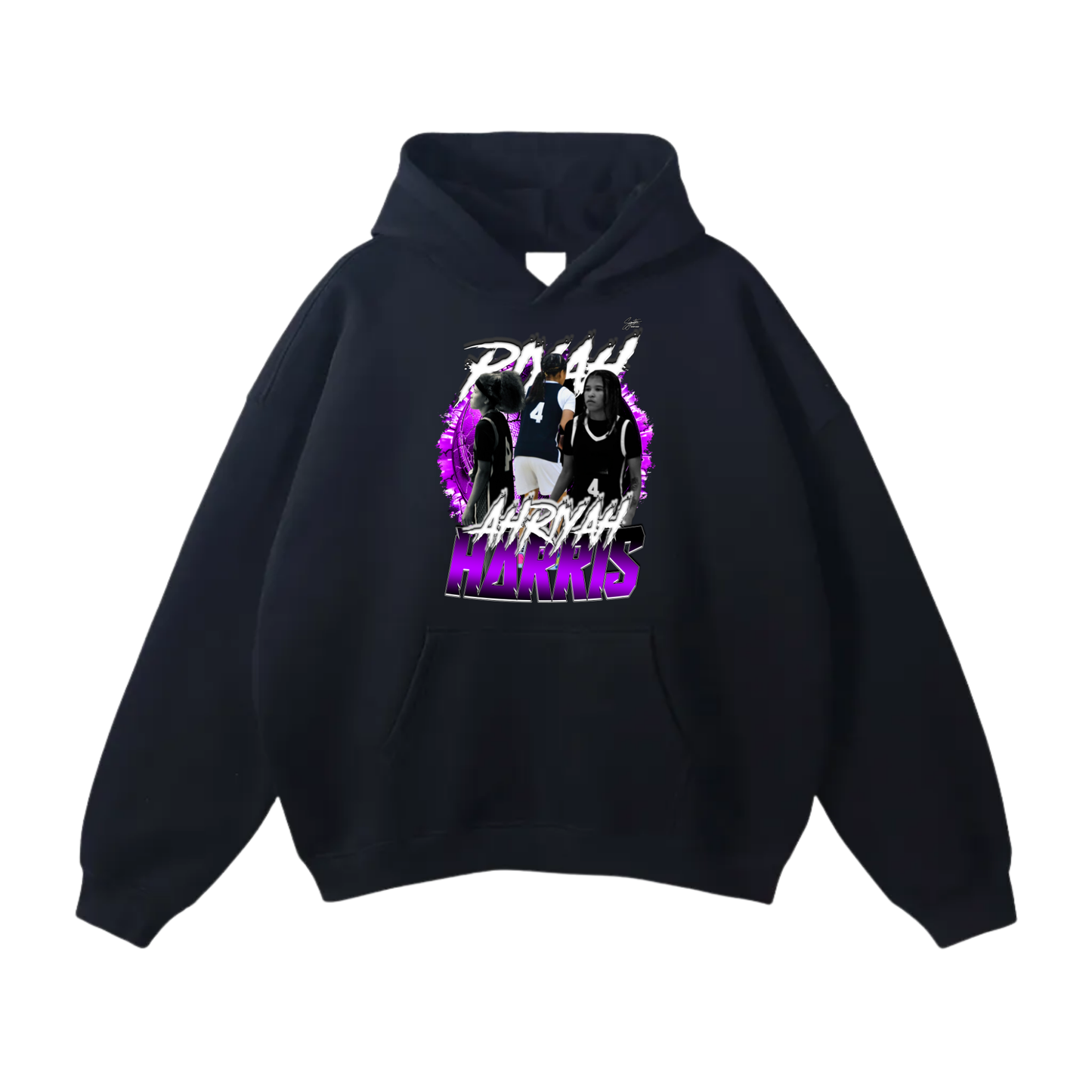 Ahriyah Harris Oversize Fleeced Hoodie