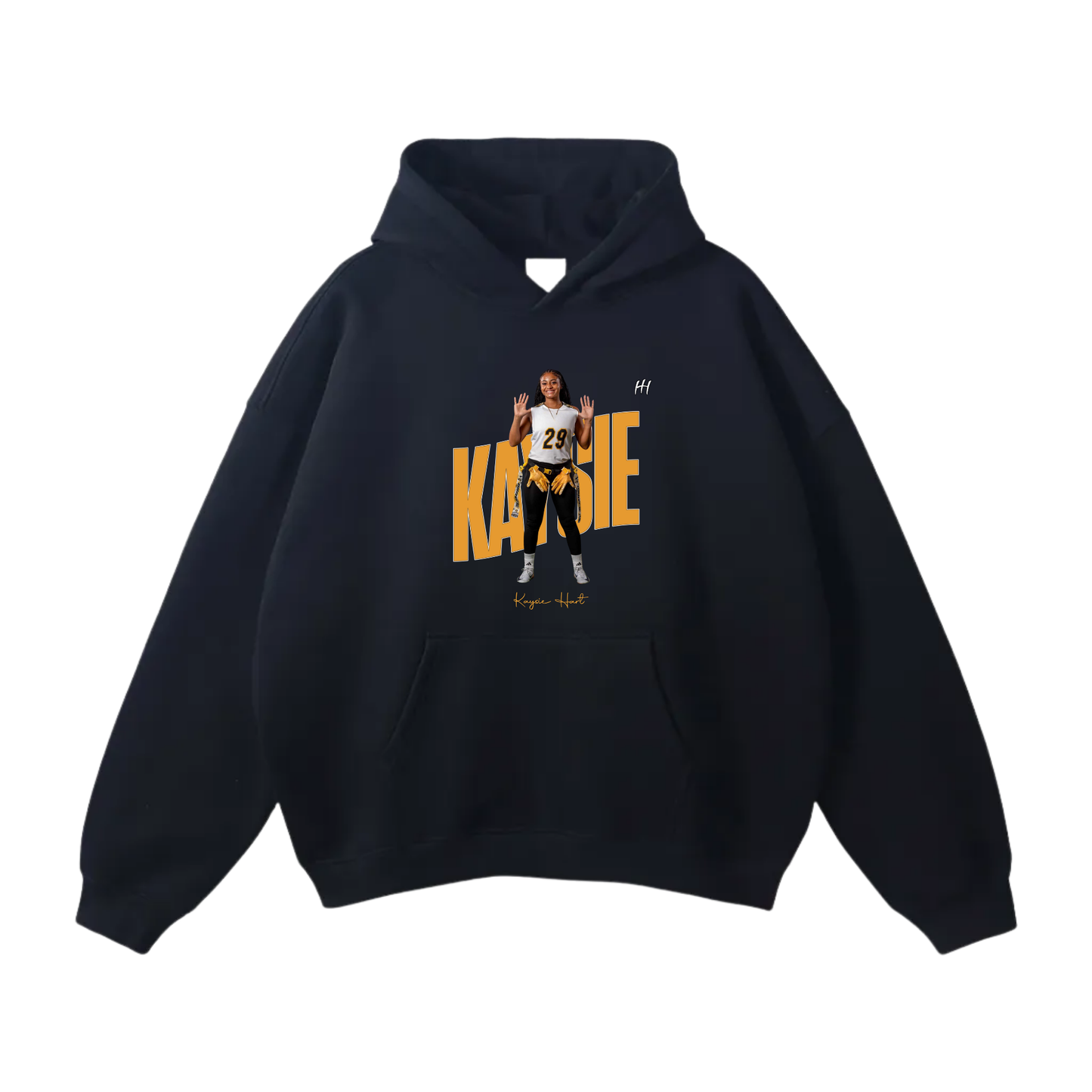 Kaysie Hart Oversize Fleeced Hoodie