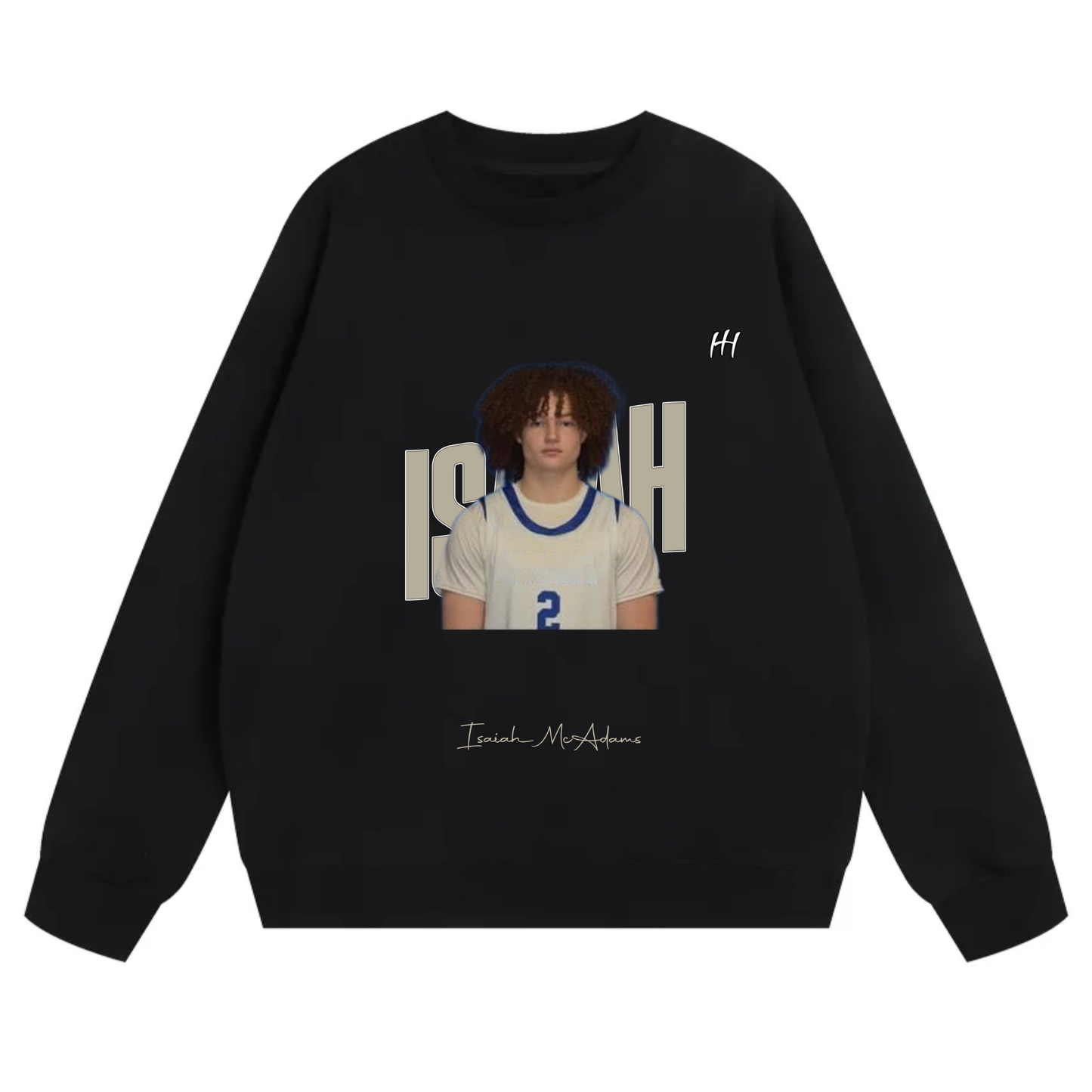 Isaiah McAdams Heavyweight Crewneck Sweatshirt