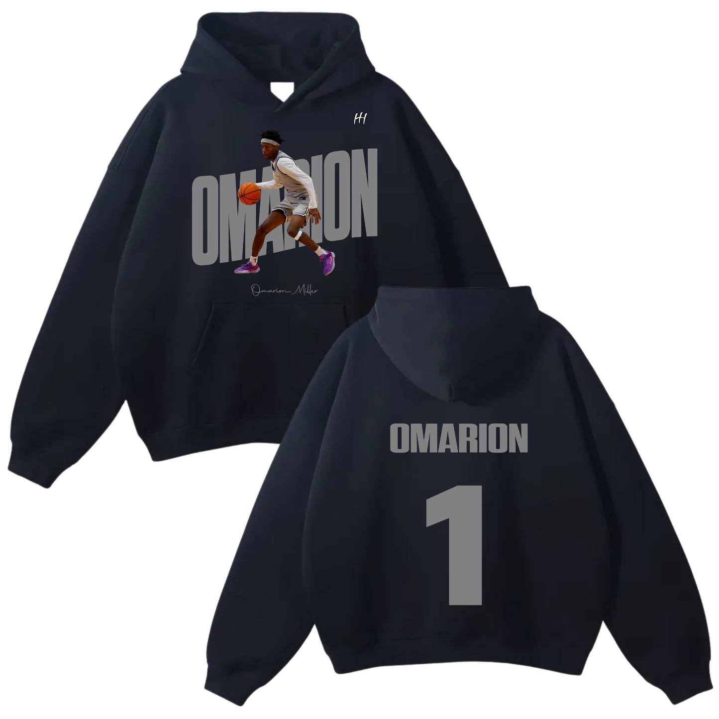 Omarion Miller 2 Oversize Fleeced Hoodie