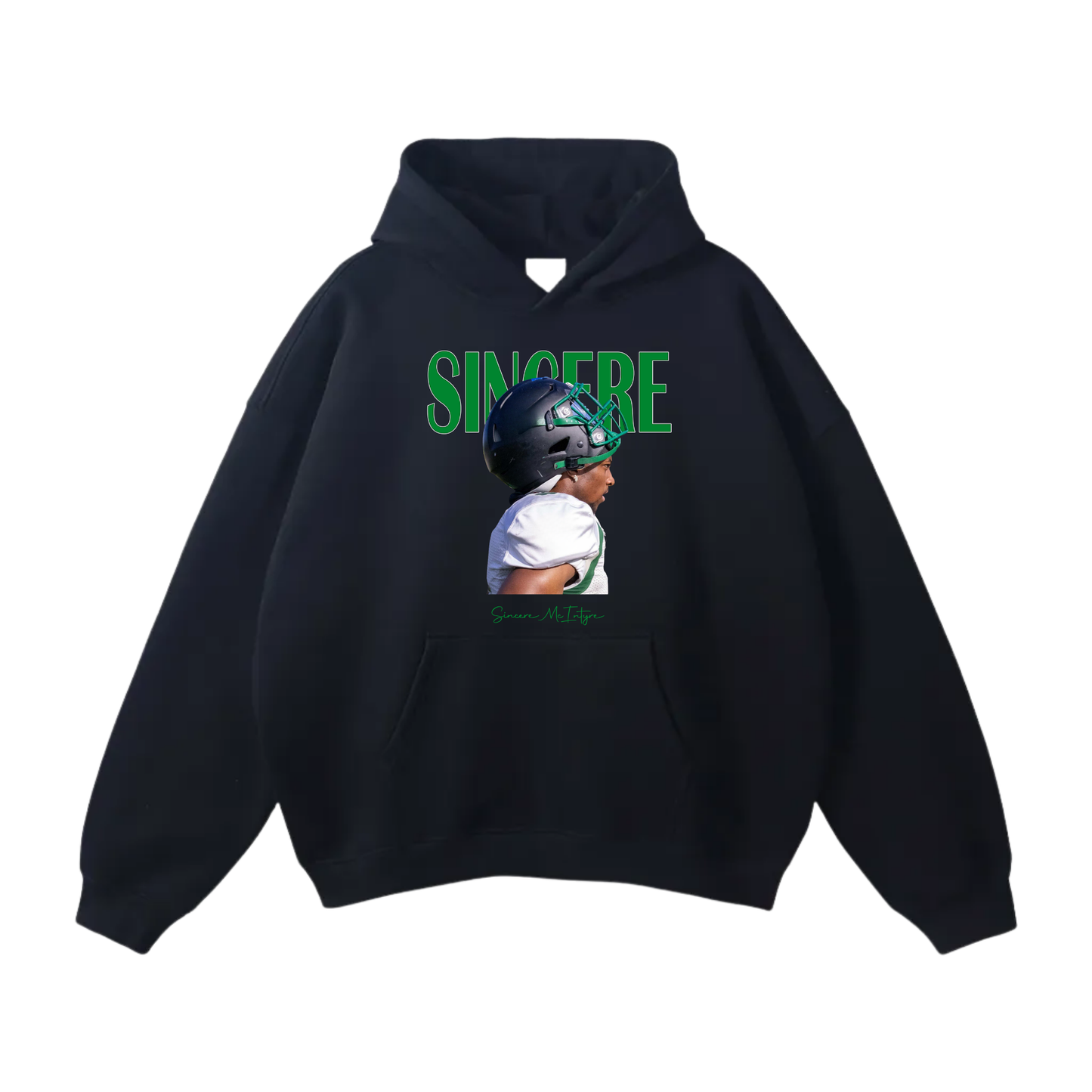Sincere McIntyre Oversize Fleeced Hoodie