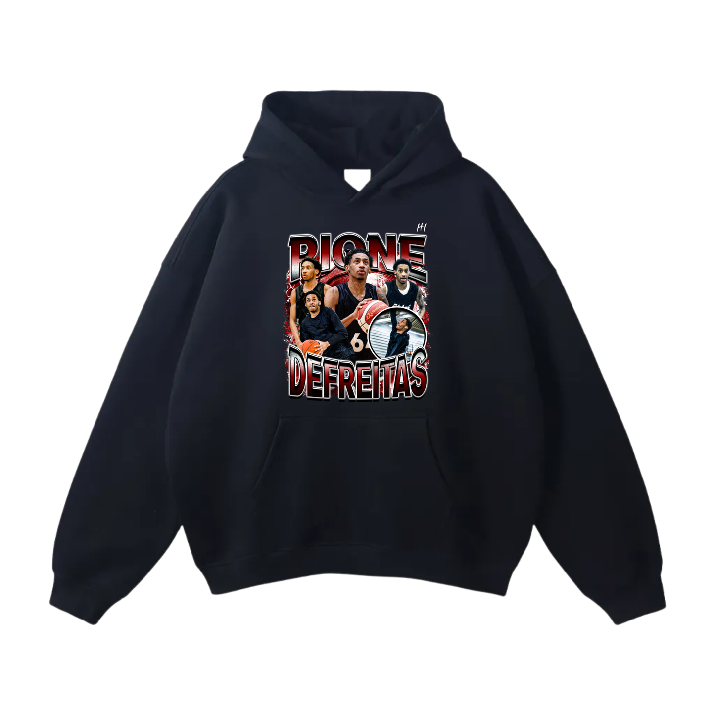 Rione Defreitas Oversize Fleeced Hoodie