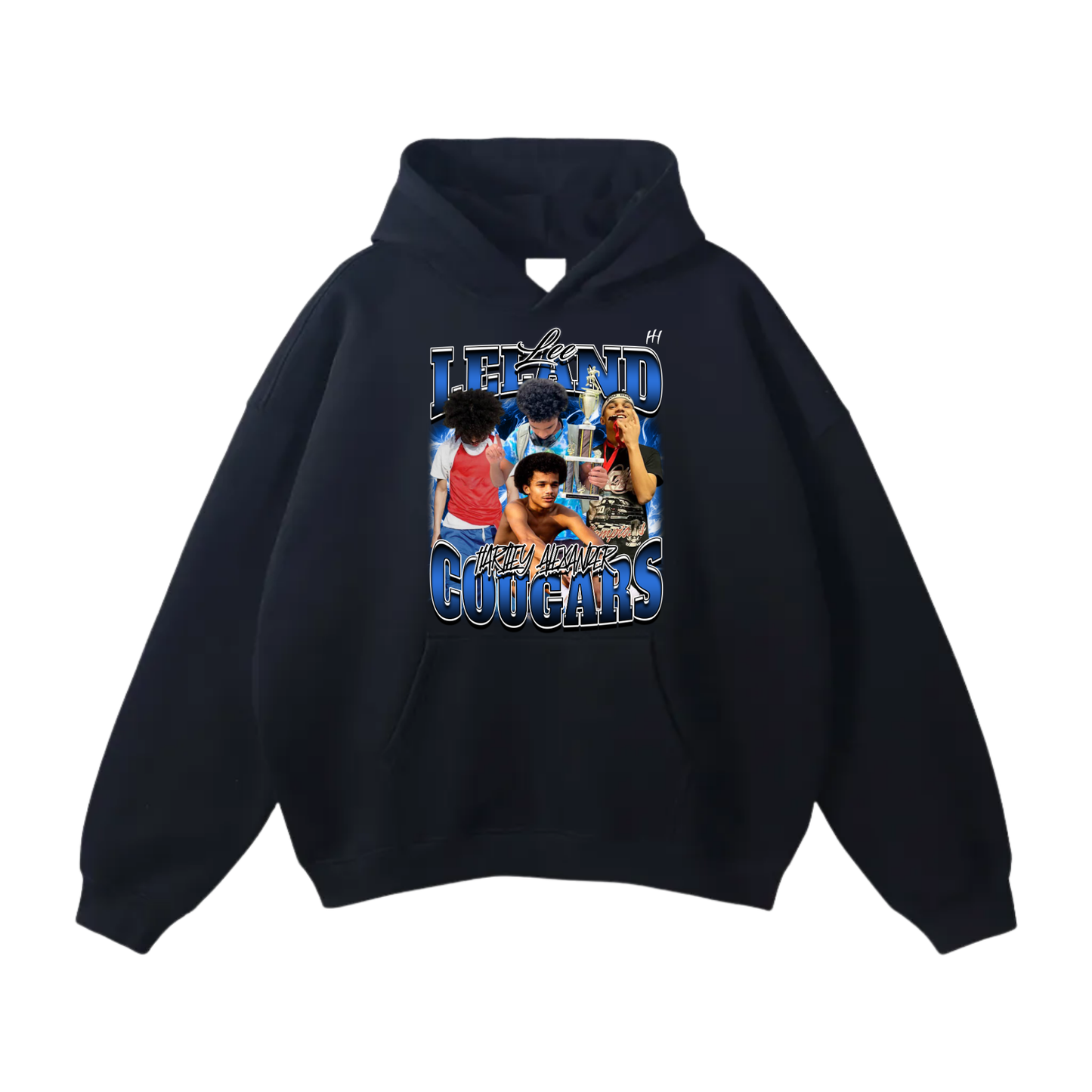 Leland Hartley Oversize Fleeced Hoodie