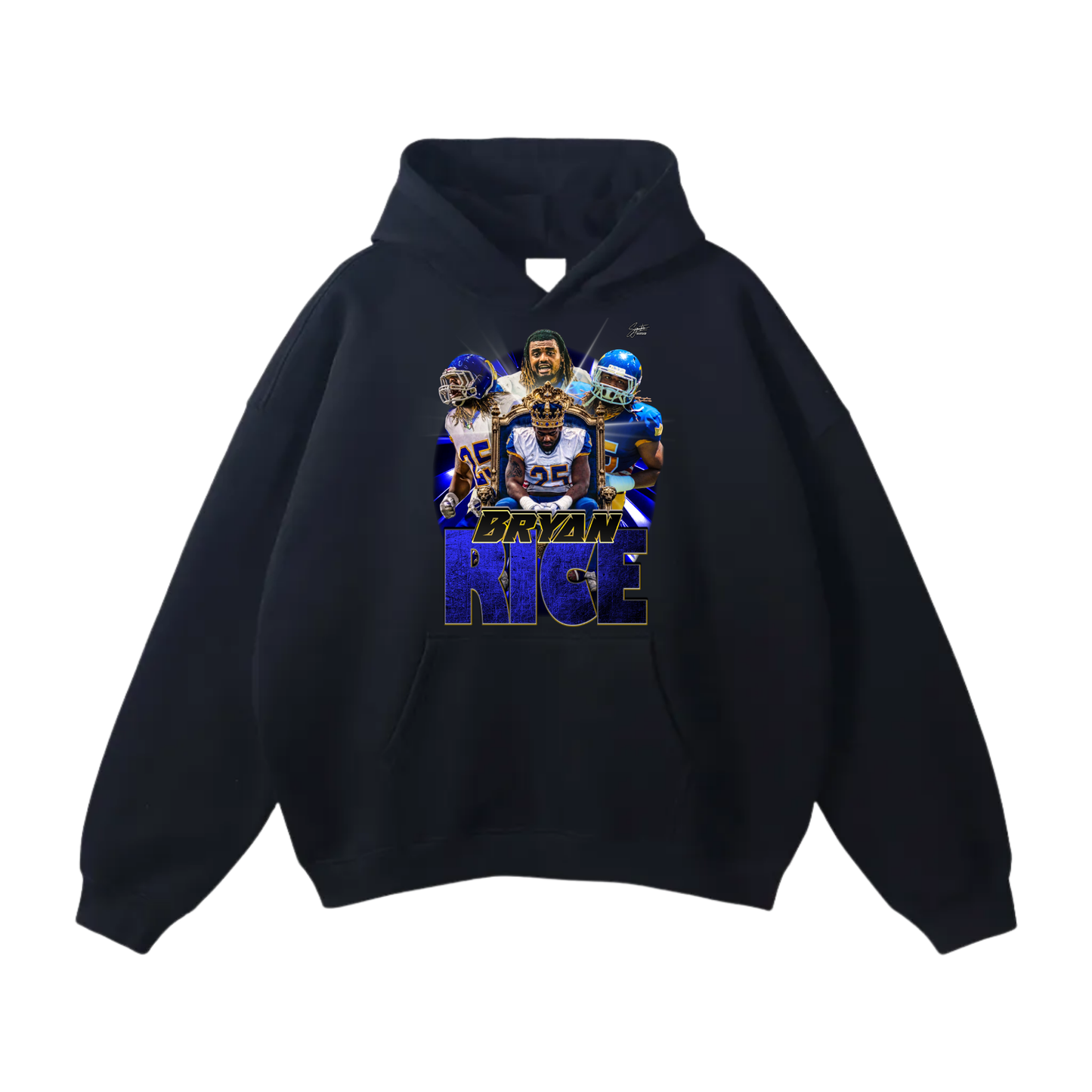 Bryan Rice Oversize Fleeced Hoodie