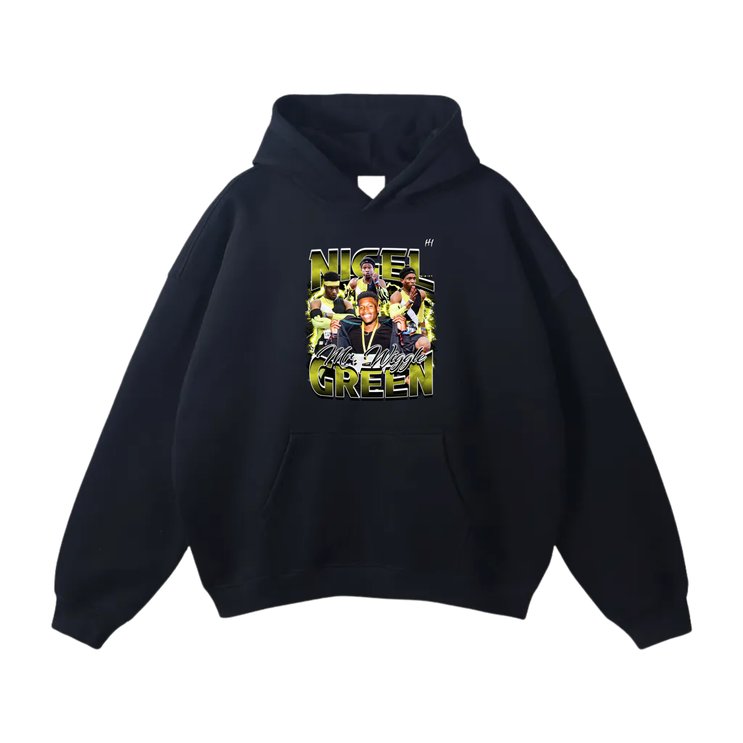 Nigel Green Oversize Fleeced Hoodie