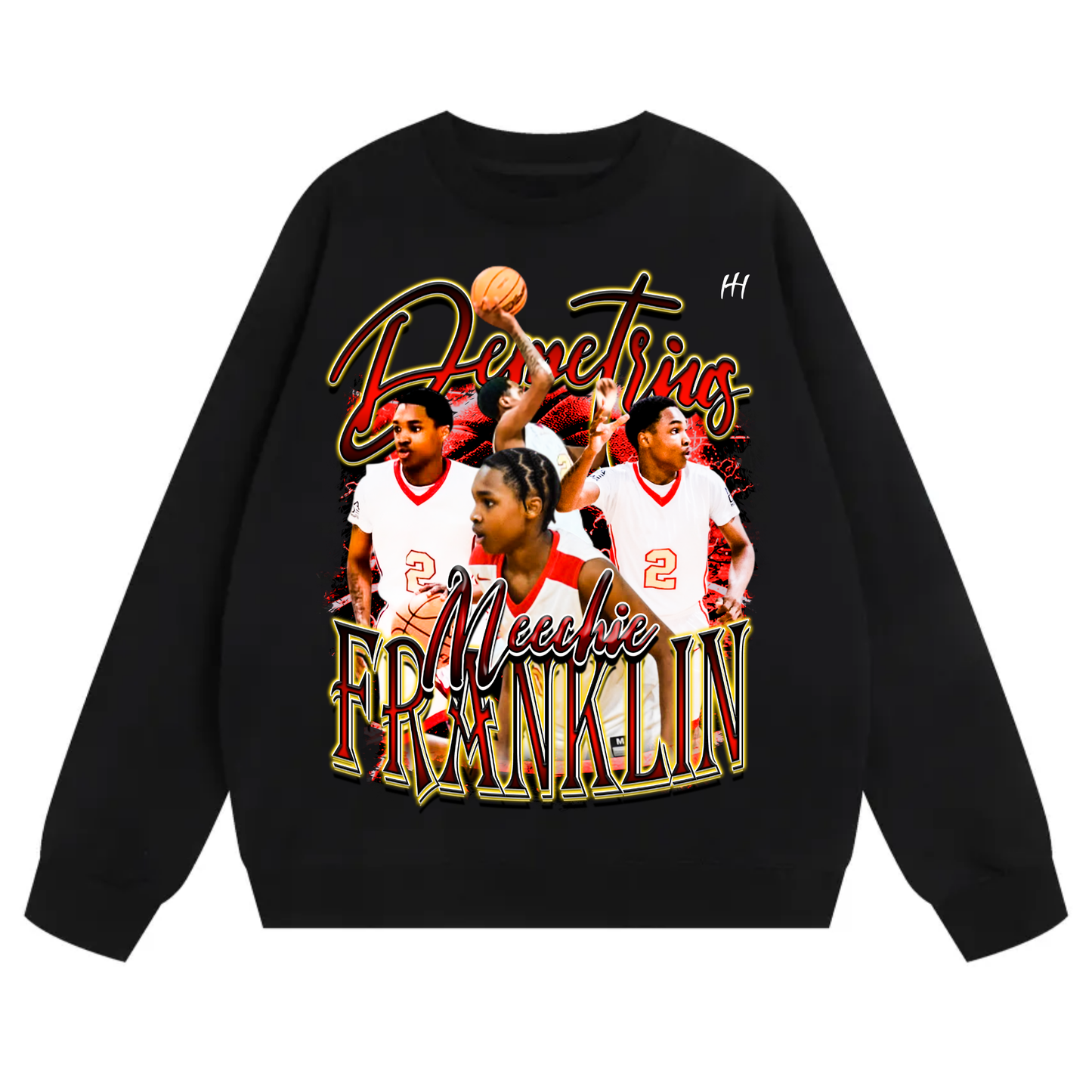 Demetrius franklin Heavyweight Crewneck Sweatshirt