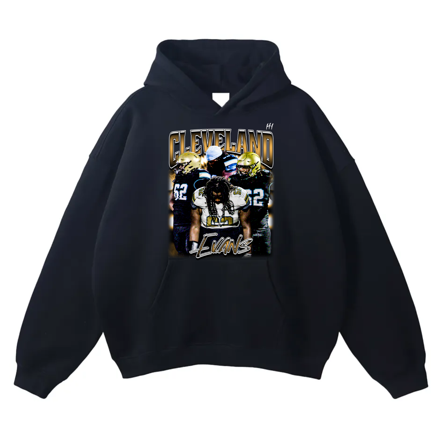 Clevelands Evans Oversize Fleeced Hoodie