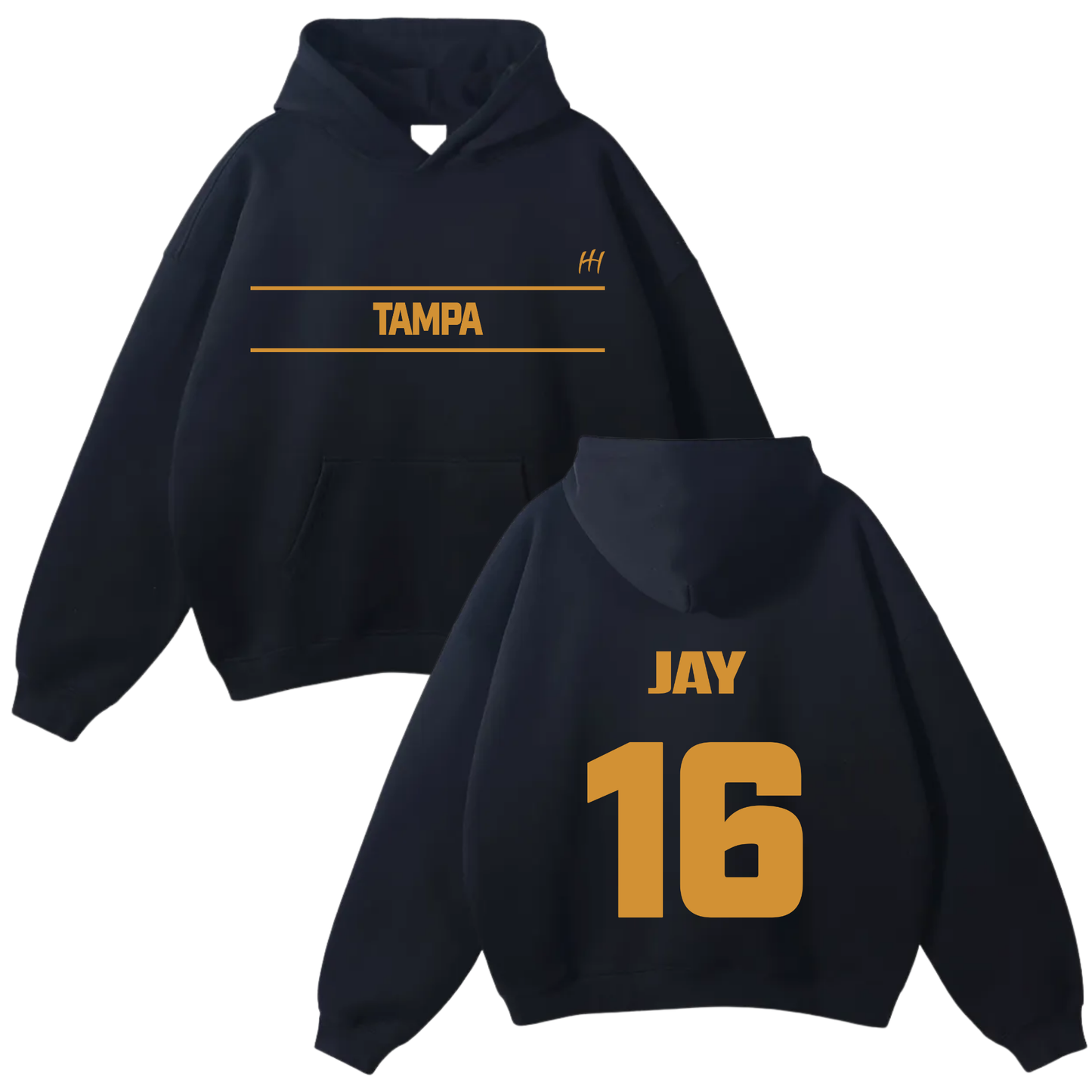 Jaeden King Taylor Oversize Fleeced Hoodie