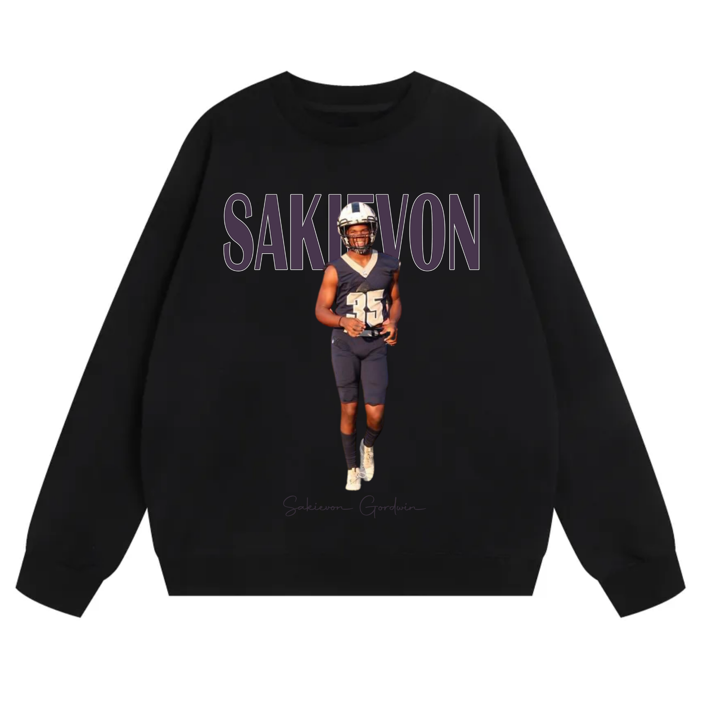 Sakievon Gordwin Heavyweight Crewneck Sweatshirt