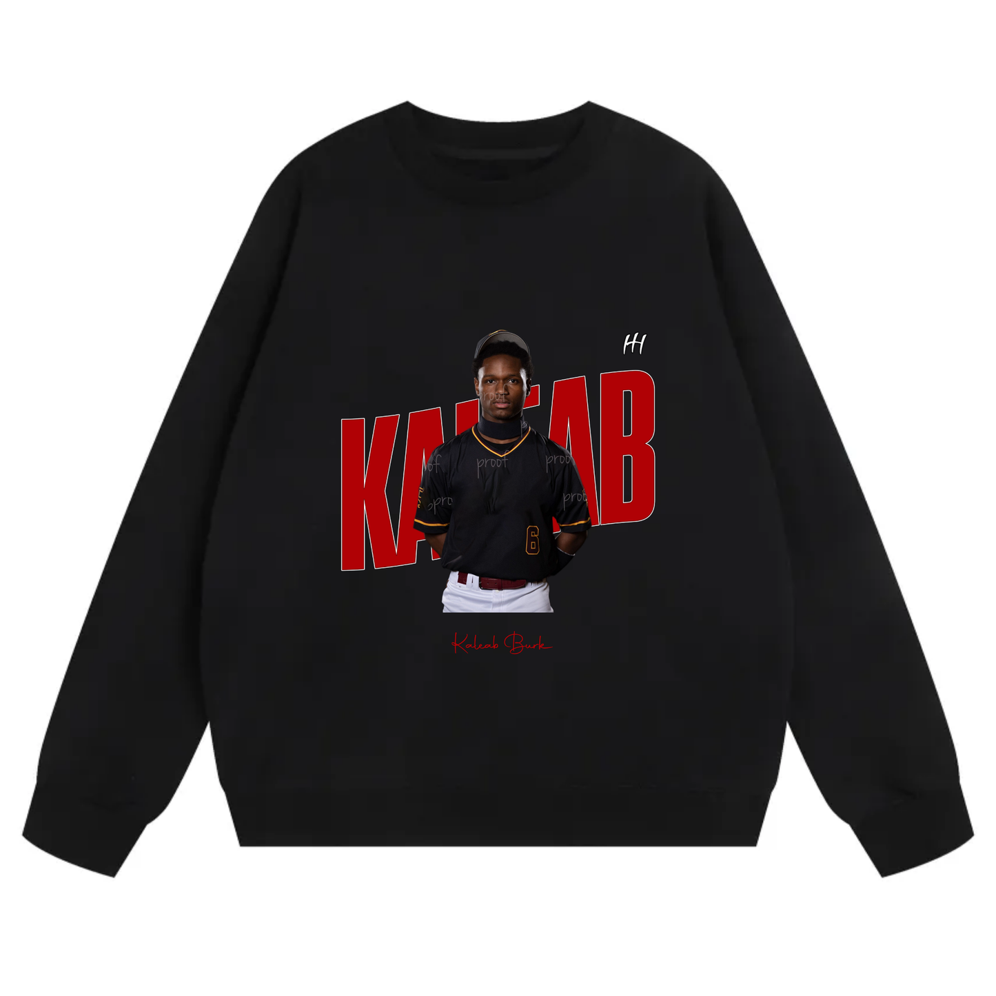 Kaleab Burk Heavyweight Crewneck Sweatshirt